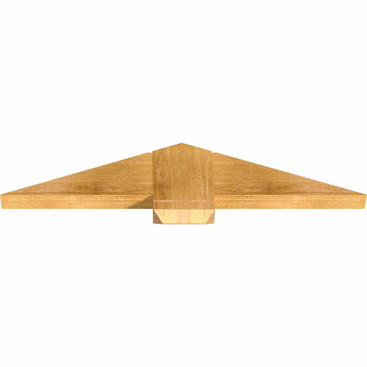 5/12 Pitch Eugene Rough Sawn Timber Gable Bracket GBW036X07X0206EUG00RWR