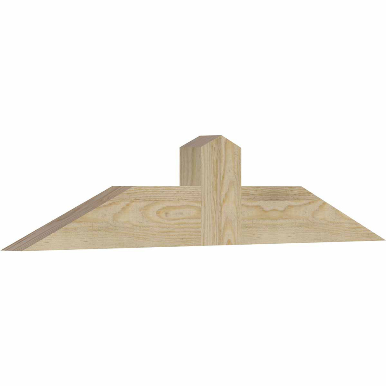 5/12 Pitch Portland Rough Sawn Timber Gable Bracket GBW036X07X0204POR00RDF