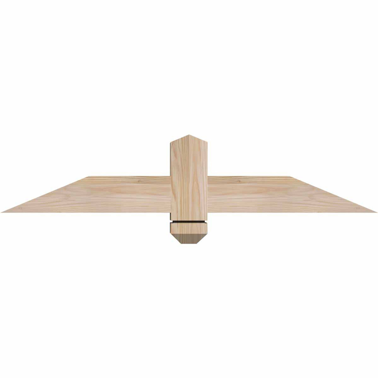 5/12 Pitch Eugene Smooth Timber Gable Bracket GBW036X07X0404EUG00SDF