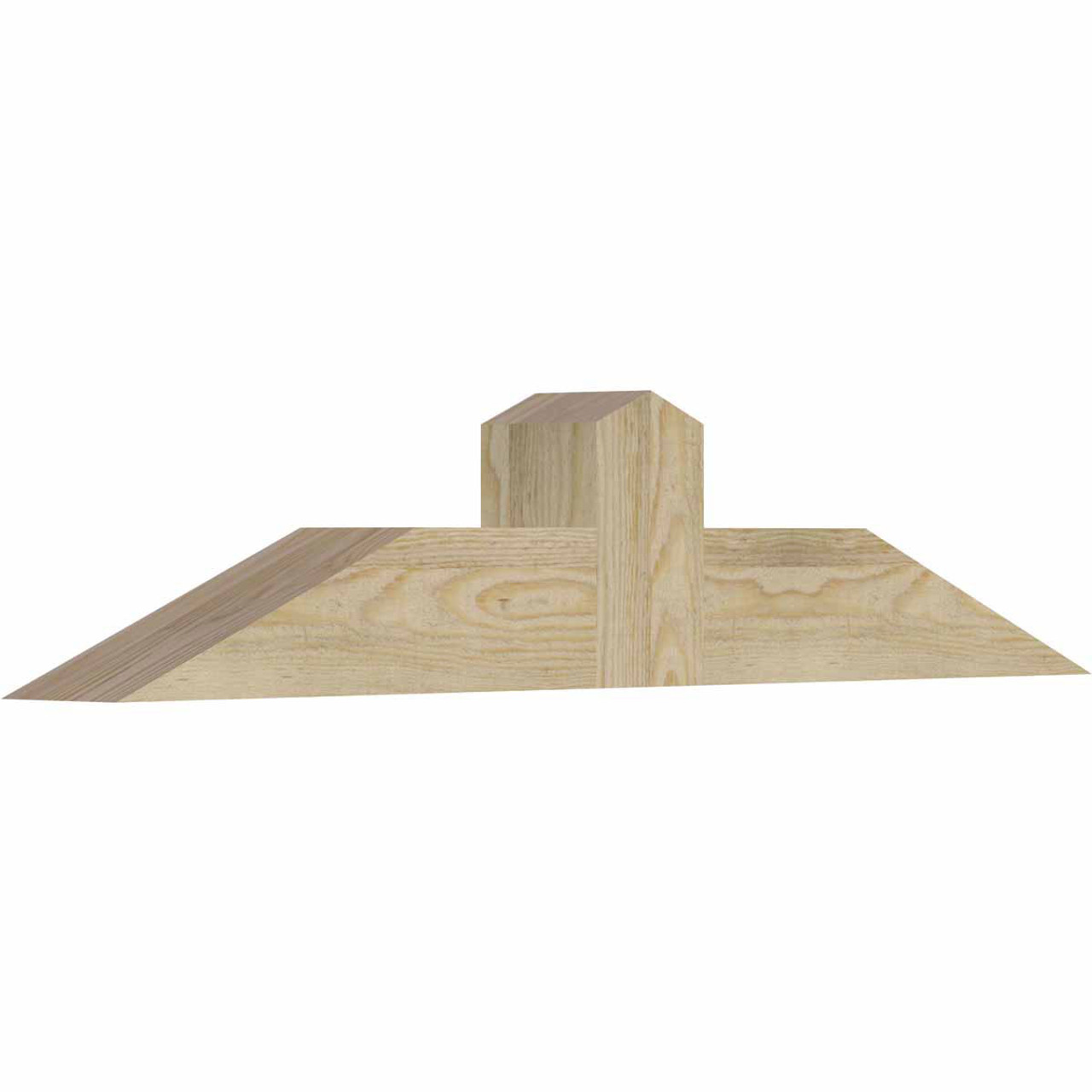 5/12 Pitch Portland Rough Sawn Timber Gable Bracket GBW036X07X0404POR00RDF