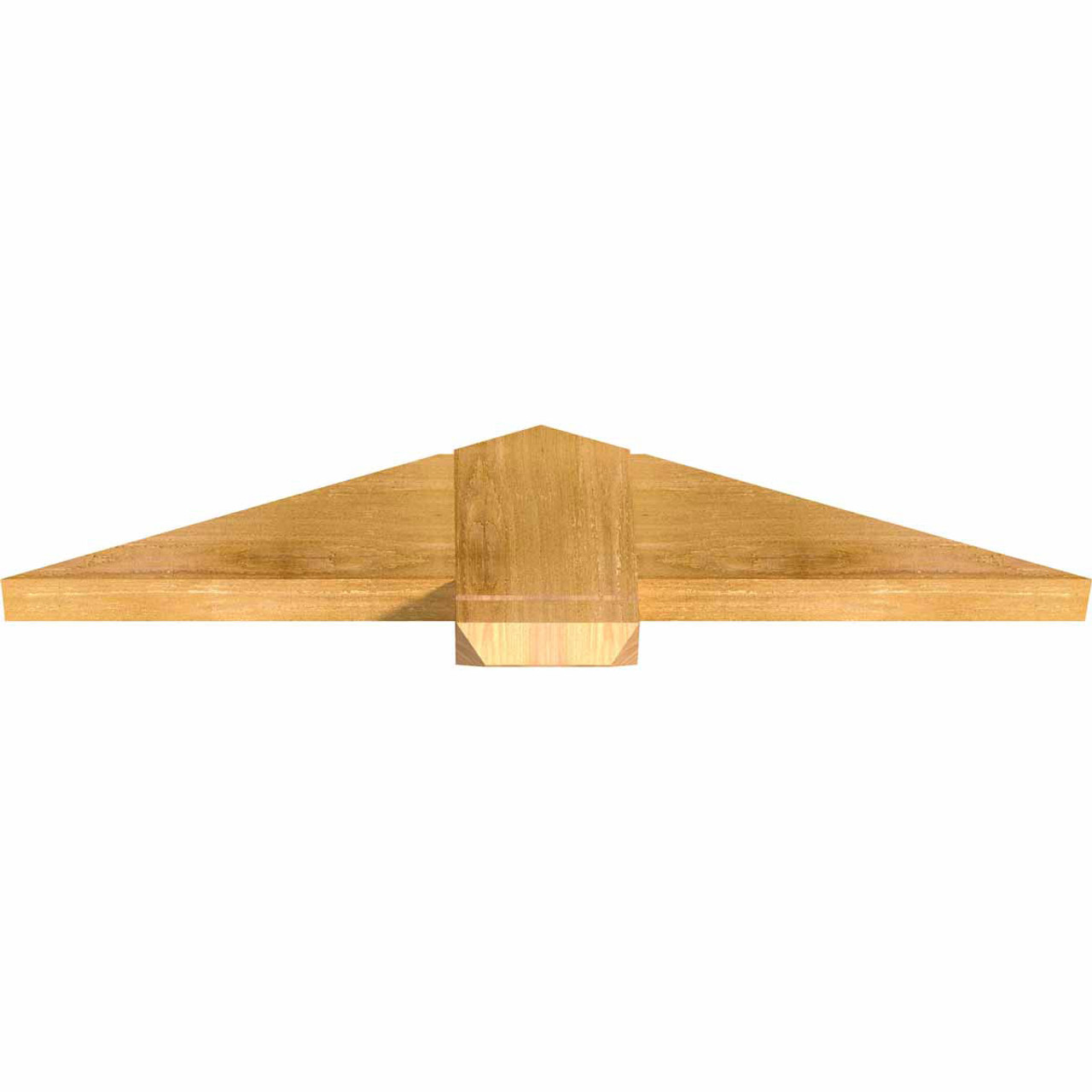 5/12 Pitch Eugene Rough Sawn Timber Gable Bracket GBW036X07X0606EUG00RWR