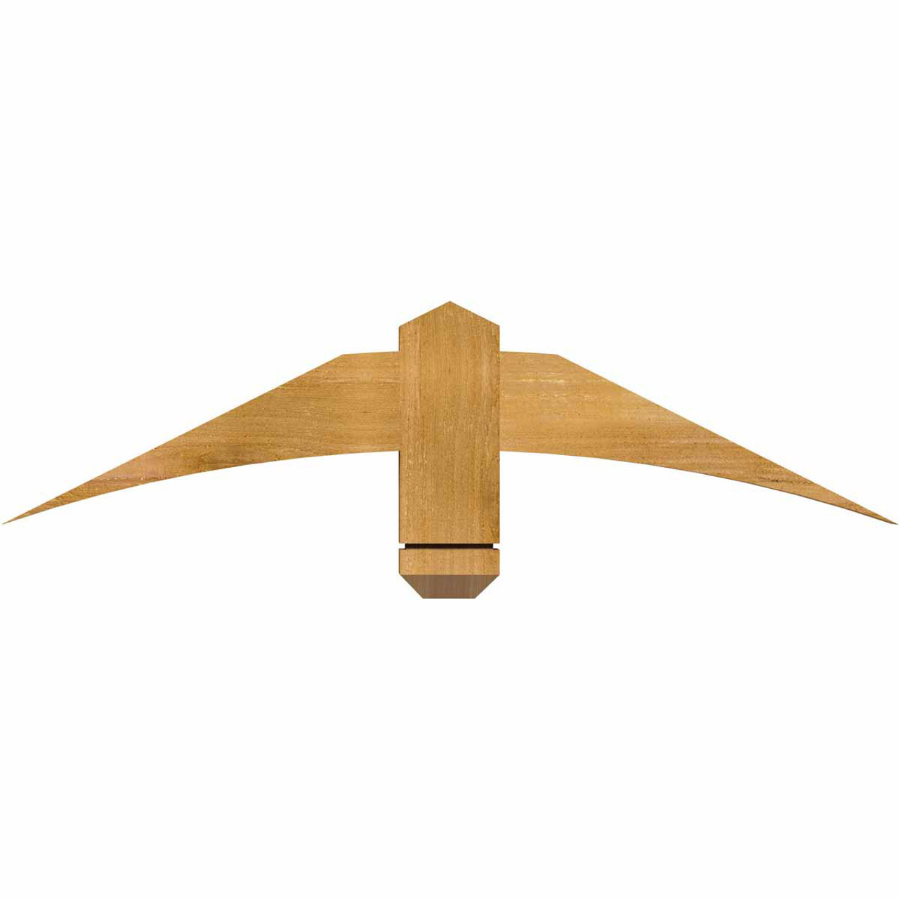 6/12 Pitch Bellingham Rough Sawn Timber Gable Bracket GBW036X09X0204BEL00RWR