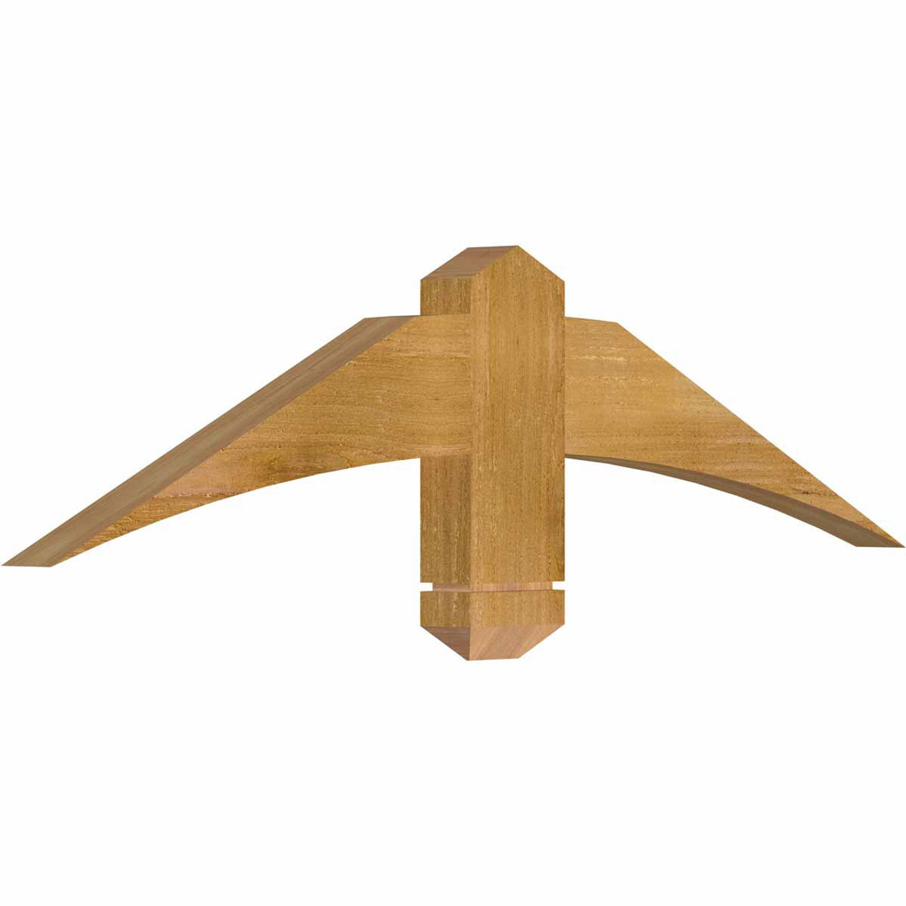 6/12 Pitch Bellingham Rough Sawn Timber Gable Bracket GBW036X09X0204BEL00RWR