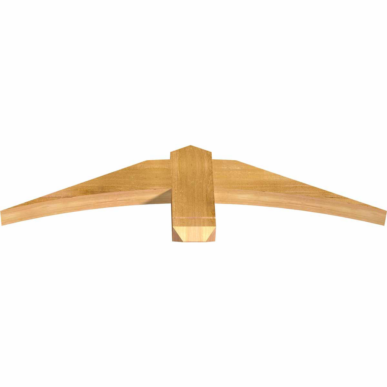 6/12 Pitch Bellingham Rough Sawn Timber Gable Bracket GBW036X09X0204BEL00RWR