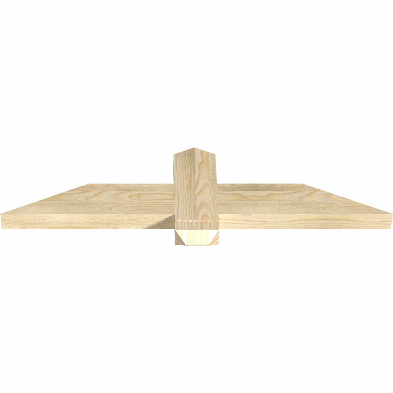 6/12 Pitch Eugene Rough Sawn Timber Gable Bracket GBW036X09X0204EUG00RDF