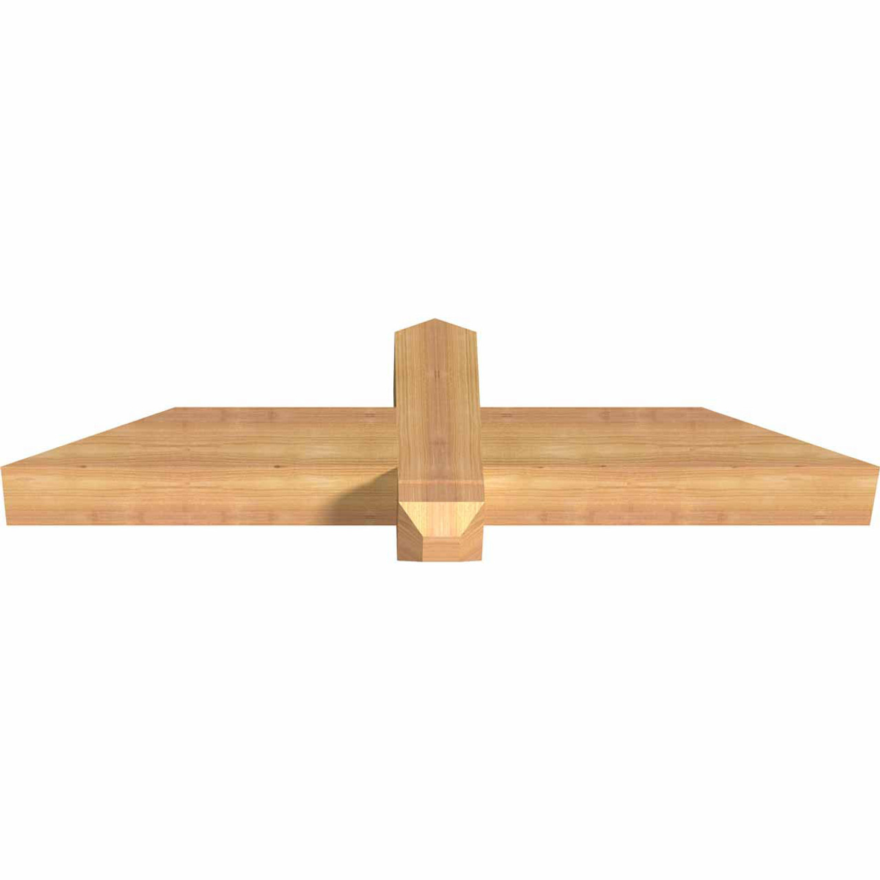 6/12 Pitch Eugene Smooth Timber Gable Bracket GBW036X09X0404EUG00SWR