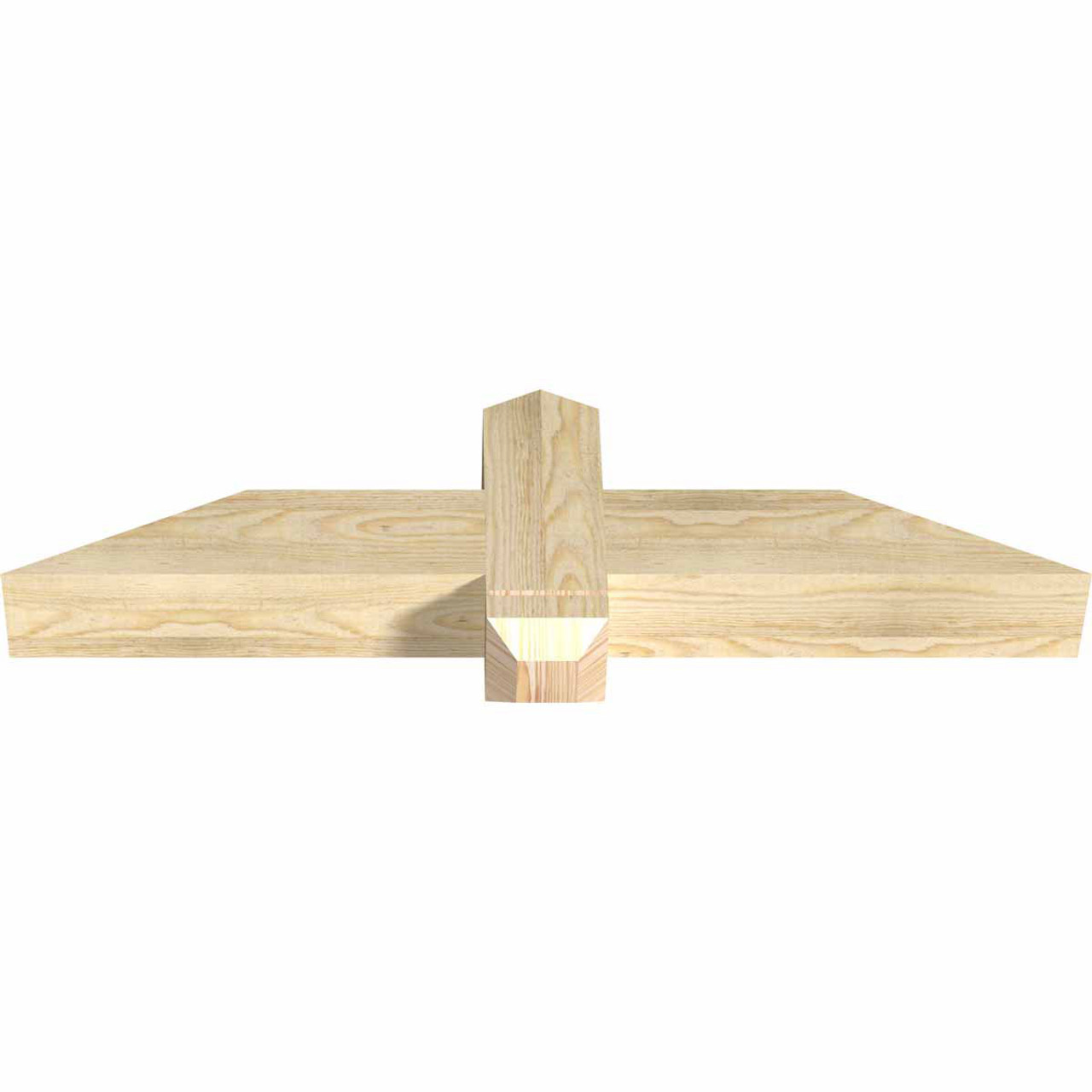 6/12 Pitch Eugene Rough Sawn Timber Gable Bracket GBW036X09X0404EUG00RDF