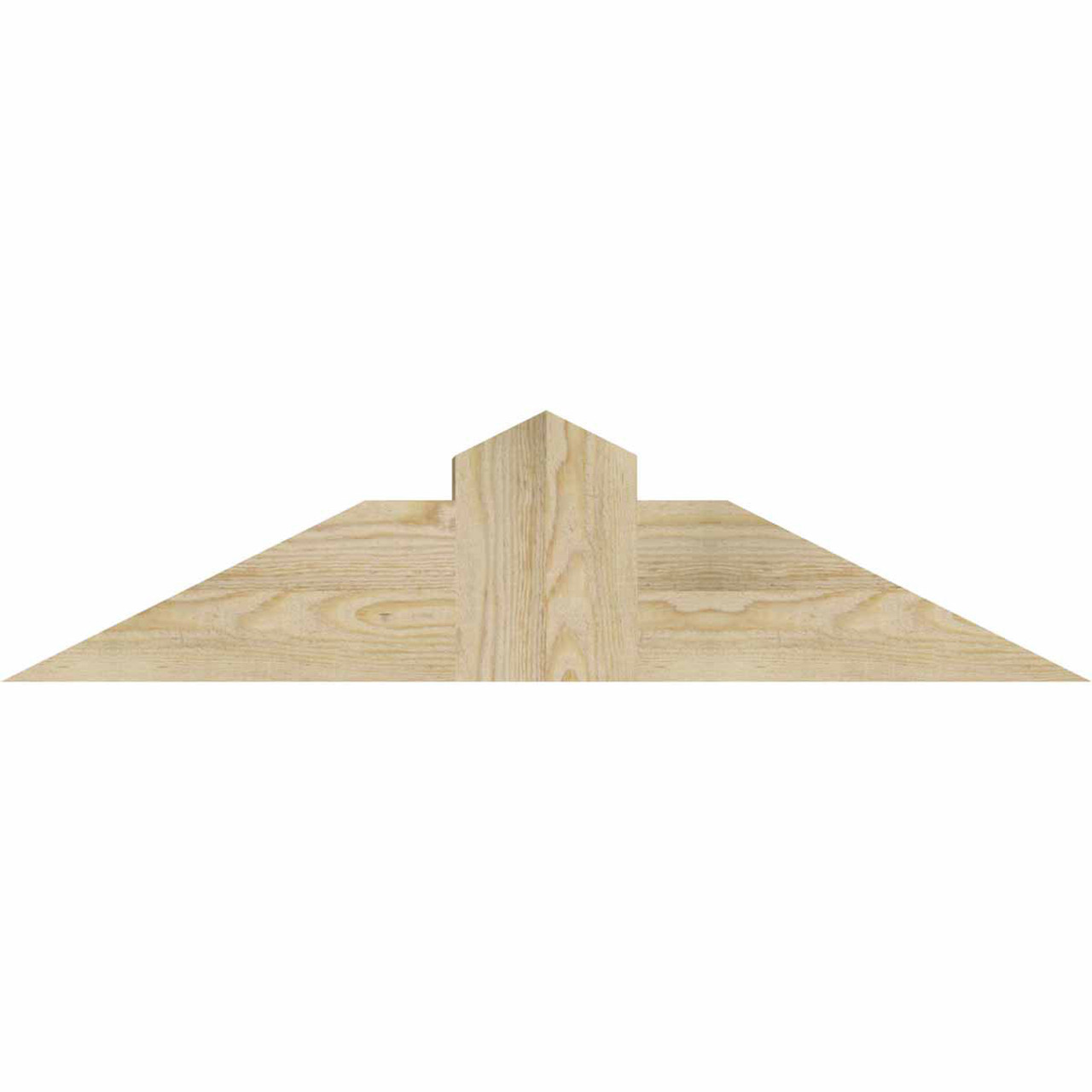 6/12 Pitch Portland Rough Sawn Timber Gable Bracket GBW036X09X0406POR00RDF