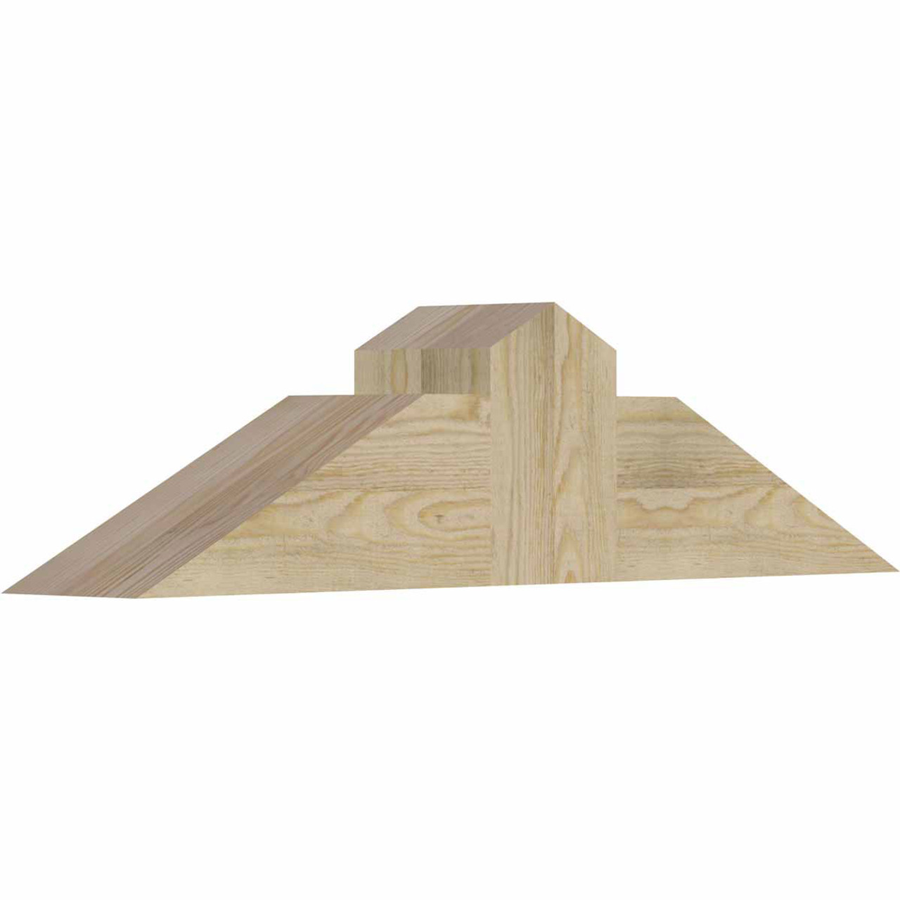 6/12 Pitch Portland Rough Sawn Timber Gable Bracket GBW036X09X0406POR00RDF