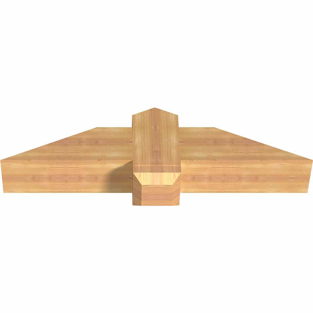 6/12 Pitch Eugene Smooth Timber Gable Bracket GBW036X09X0606EUG00SWR