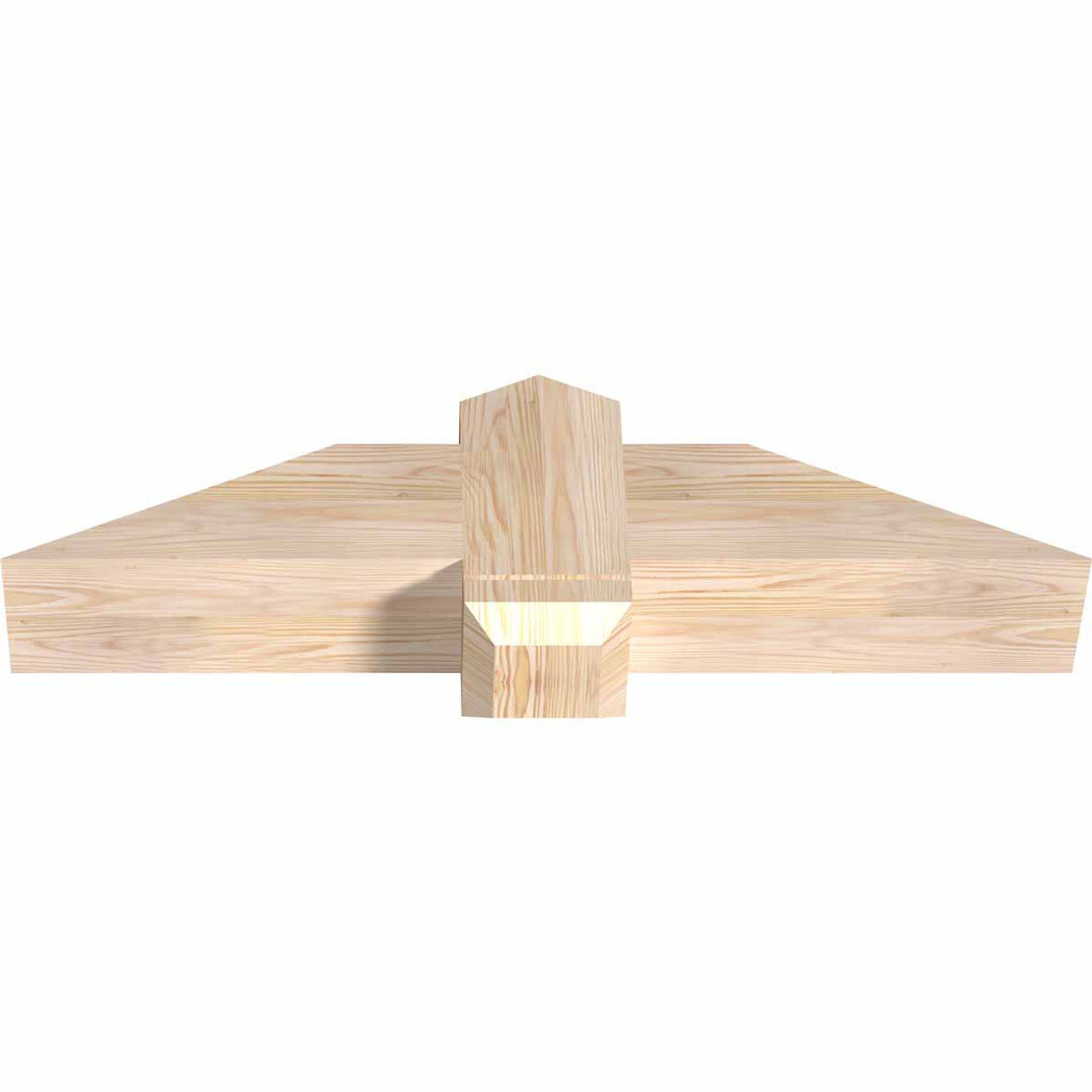 6/12 Pitch Eugene Smooth Timber Gable Bracket GBW036X09X0606EUG00SDF