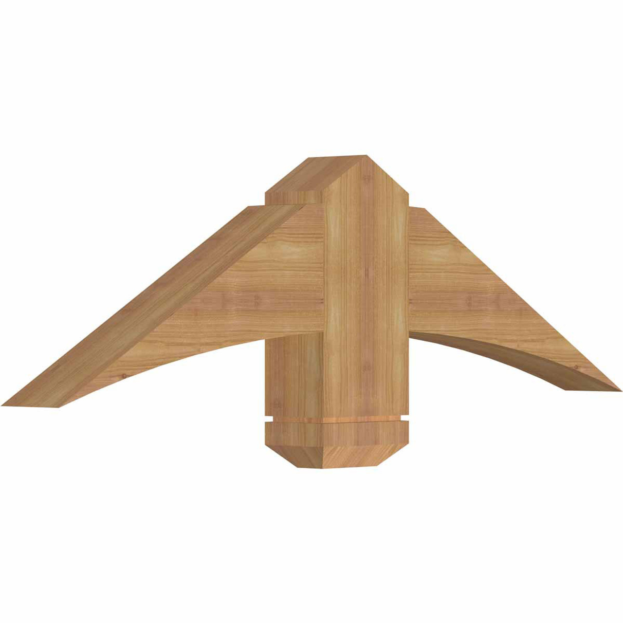 7/12 Pitch Bellingham Smooth Timber Gable Bracket GBW036X10X0406BEL00SWR