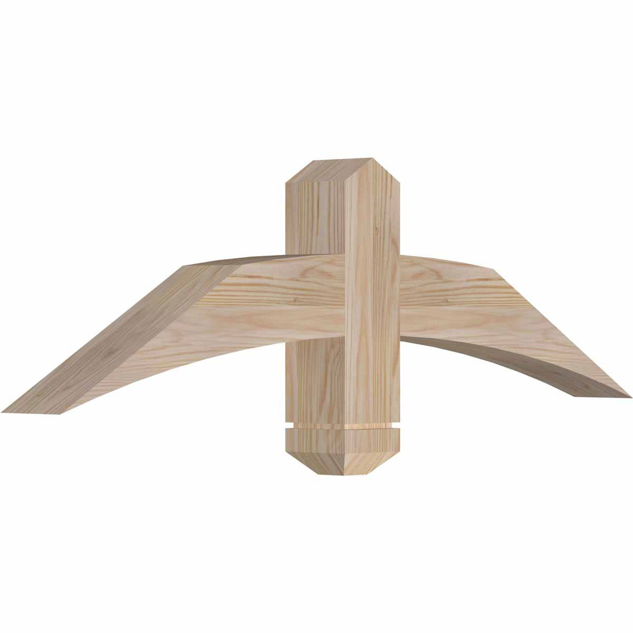 7/12 Pitch Bellingham Smooth Timber Gable Bracket GBW036X10X0404BEL00SDF