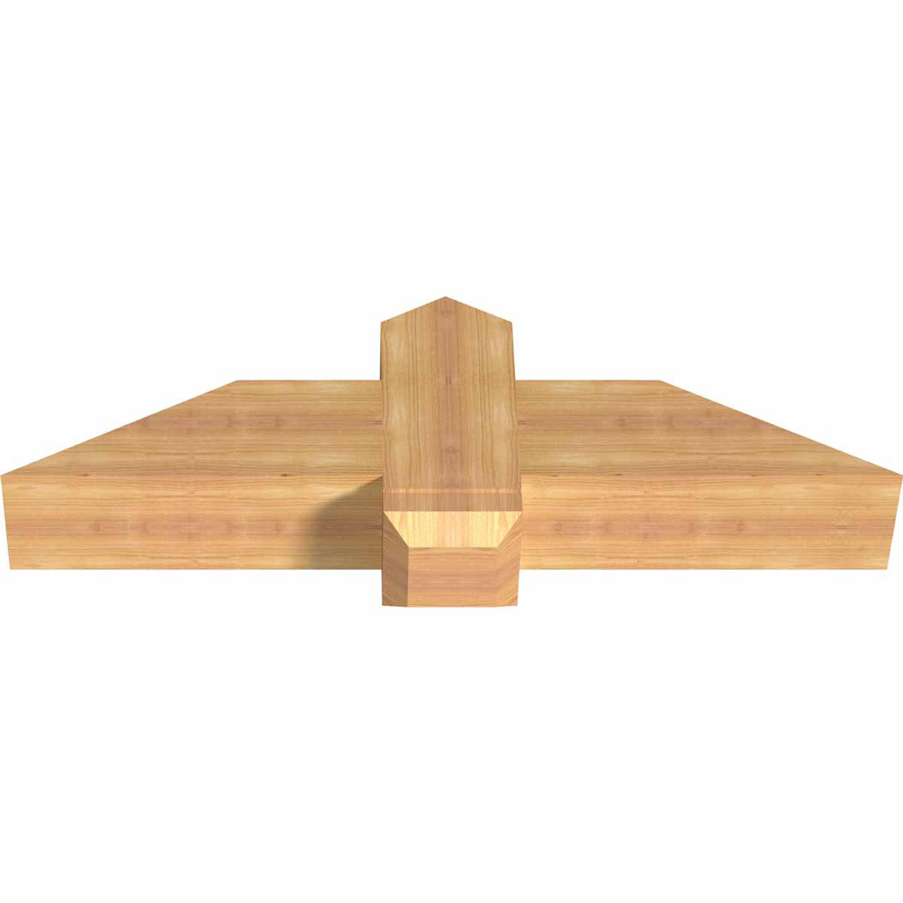 7/12 Pitch Eugene Smooth Timber Gable Bracket GBW036X10X0606EUG00SWR