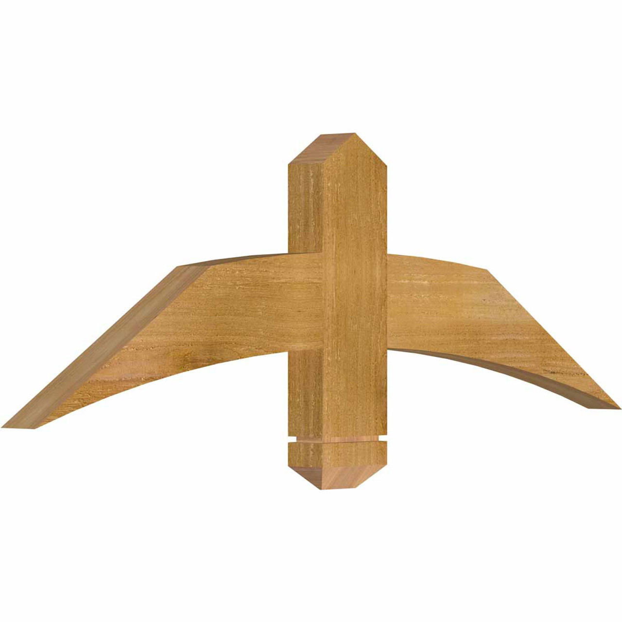 8/12 Pitch Bellingham Rough Sawn Timber Gable Bracket GBW036X12X0204BEL00RWR