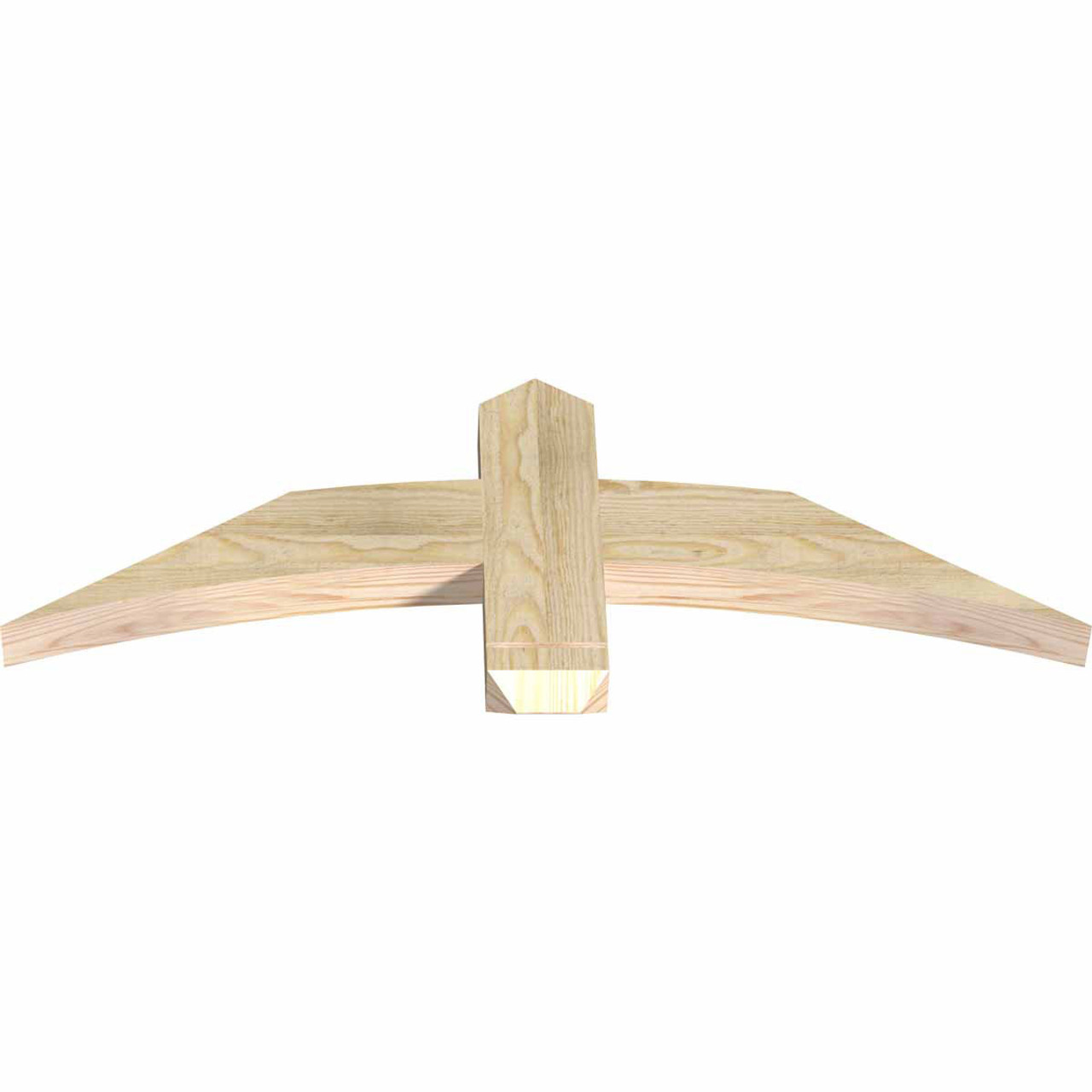 8/12 Pitch Bellingham Rough Sawn Timber Gable Bracket GBW036X12X0204BEL00RDF