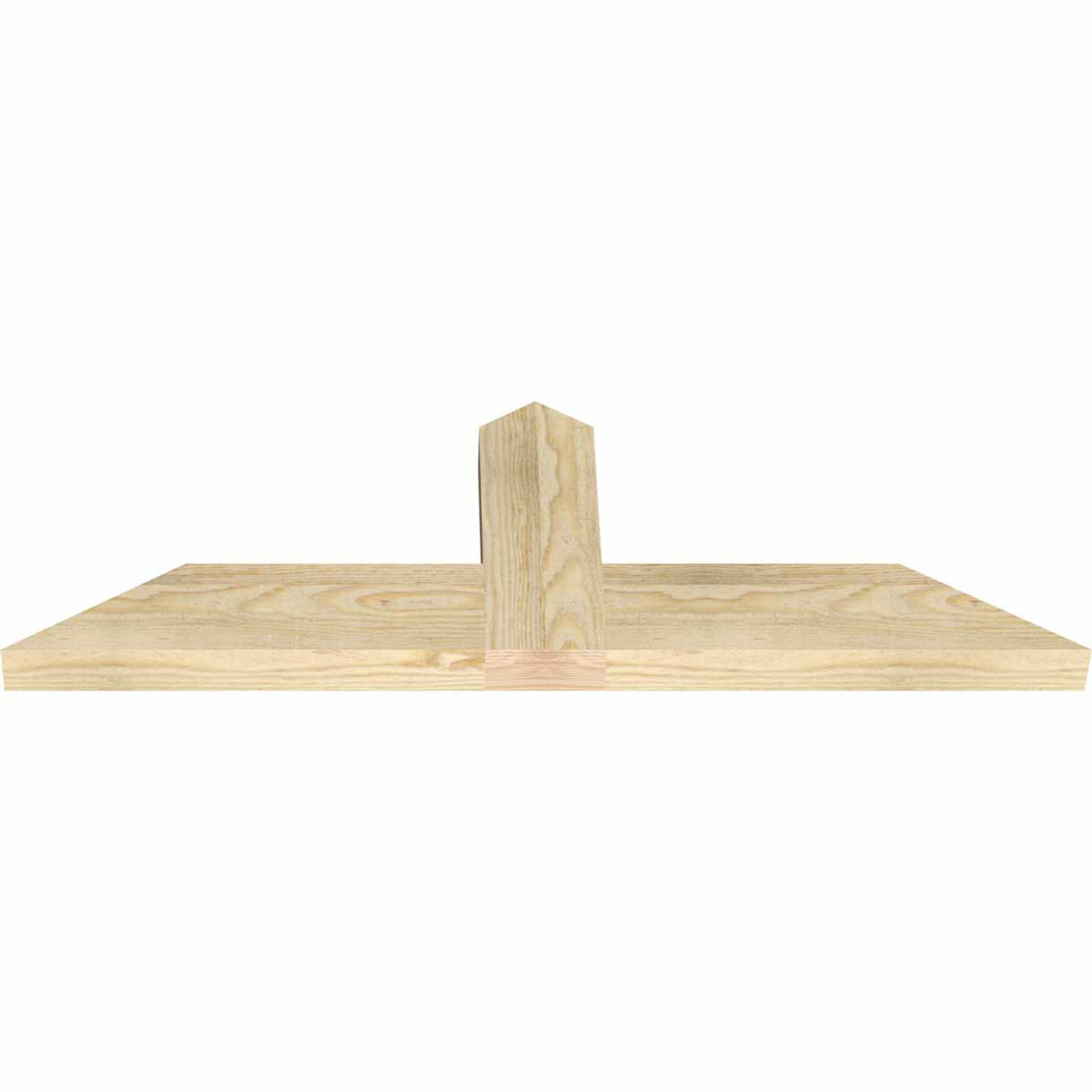 8/12 Pitch Portland Rough Sawn Timber Gable Bracket GBW036X12X0204POR00RDF