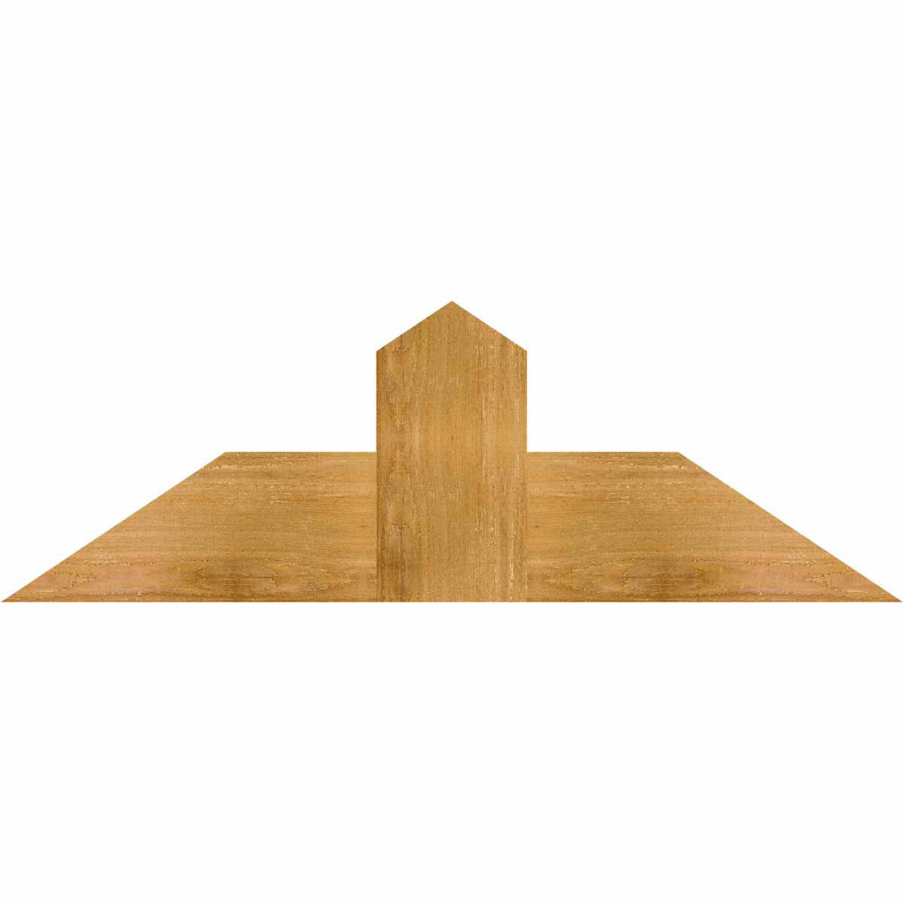 8/12 Pitch Portland Rough Sawn Timber Gable Bracket GBW036X12X0206POR00RWR