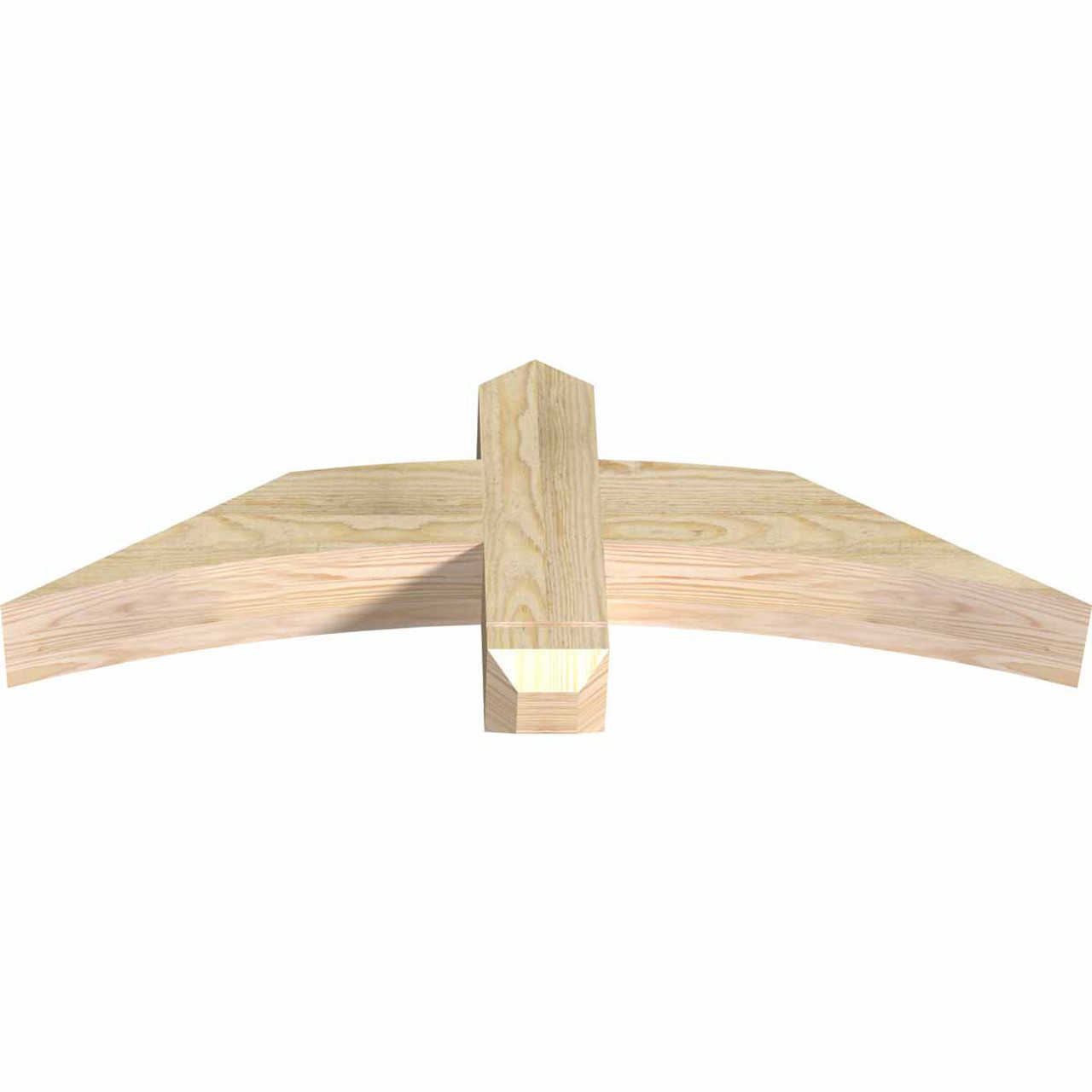 8/12 Pitch Bellingham Rough Sawn Timber Gable Bracket GBW036X12X0404BEL00RDF