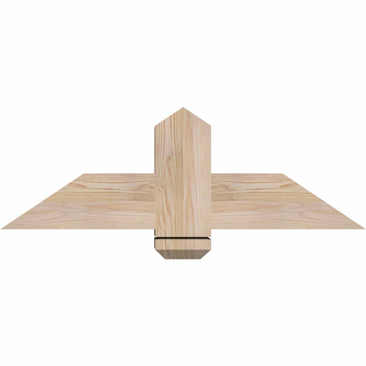 8/12 Pitch Eugene Smooth Timber Gable Bracket GBW036X12X0606EUG00SDF