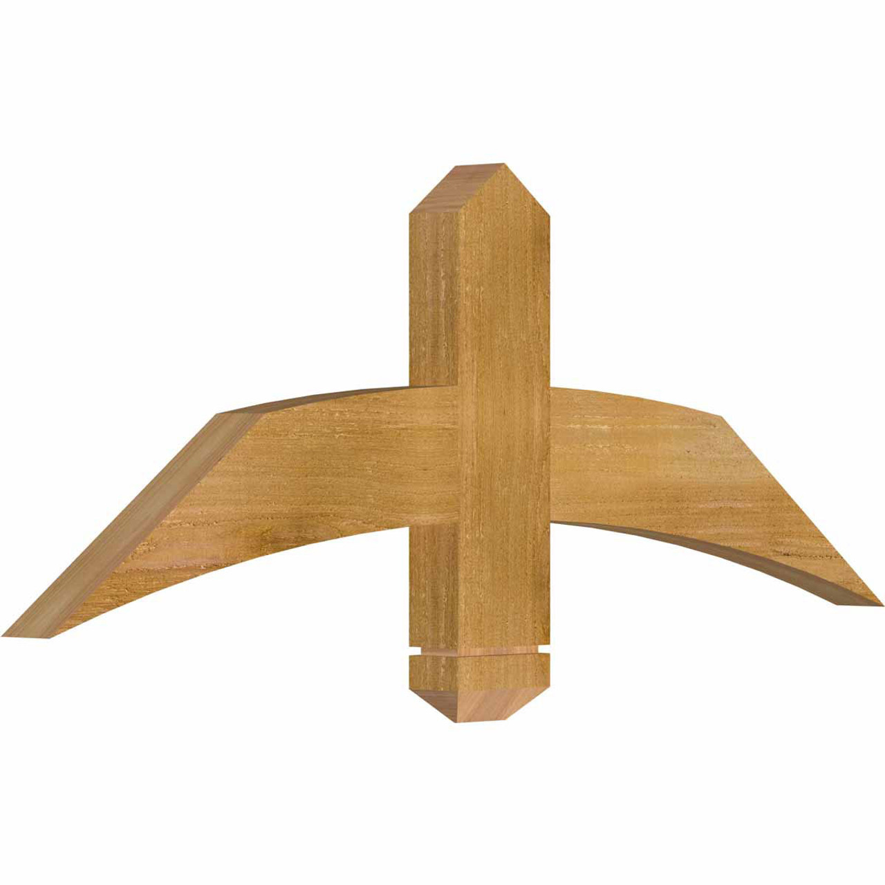 9/12 Pitch Bellingham Rough Sawn Timber Gable Bracket GBW036X13X0204BEL00RWR