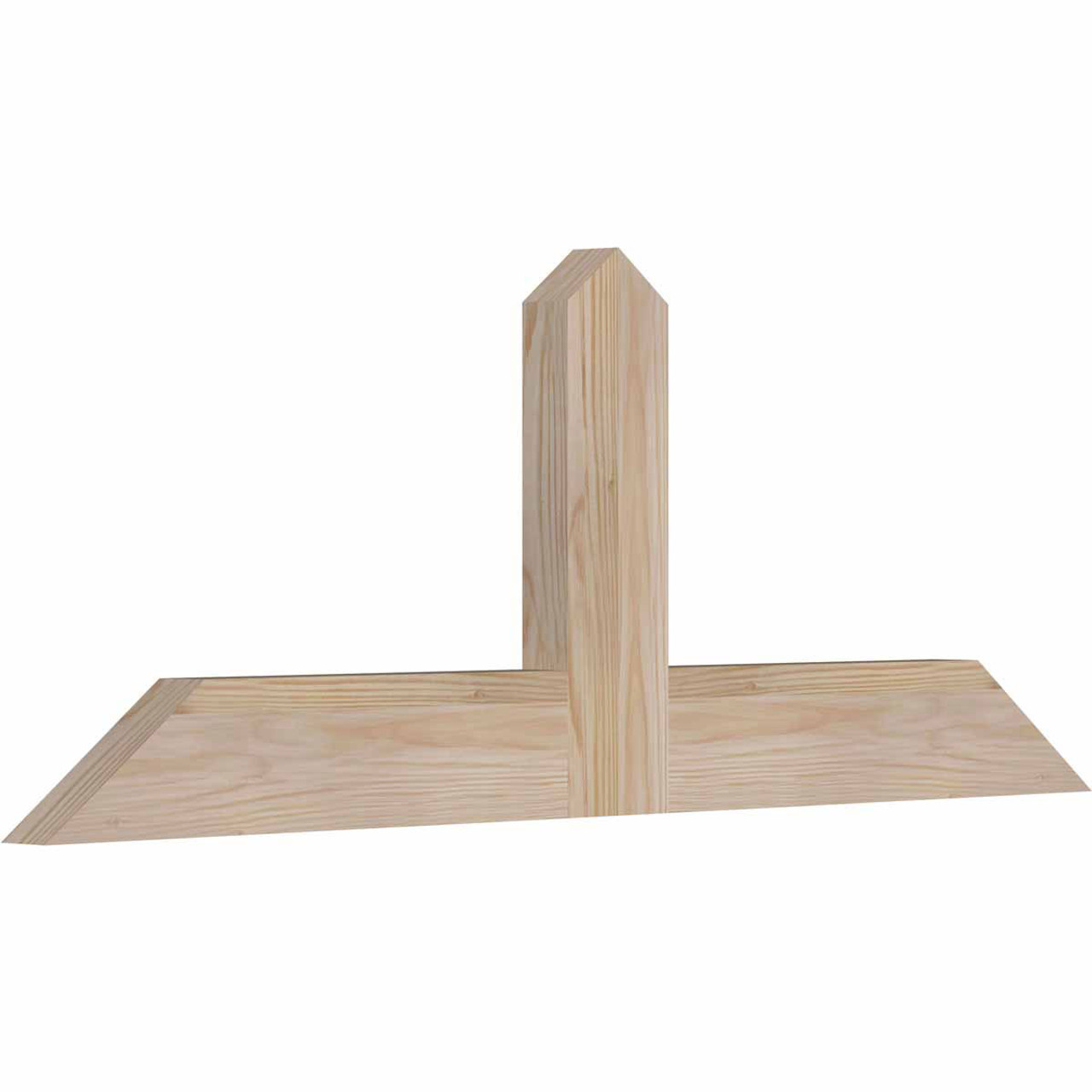 9/12 Pitch Portland Smooth Timber Gable Bracket GBW036X13X0204POR00SDF