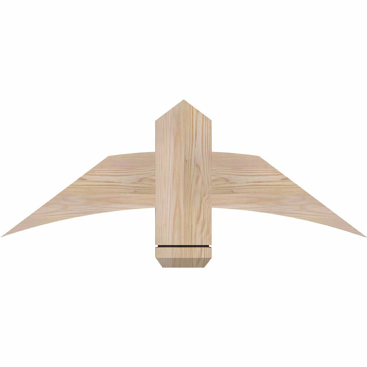 9/12 Pitch Bellingham Smooth Timber Gable Bracket GBW036X13X0206BEL00SDF