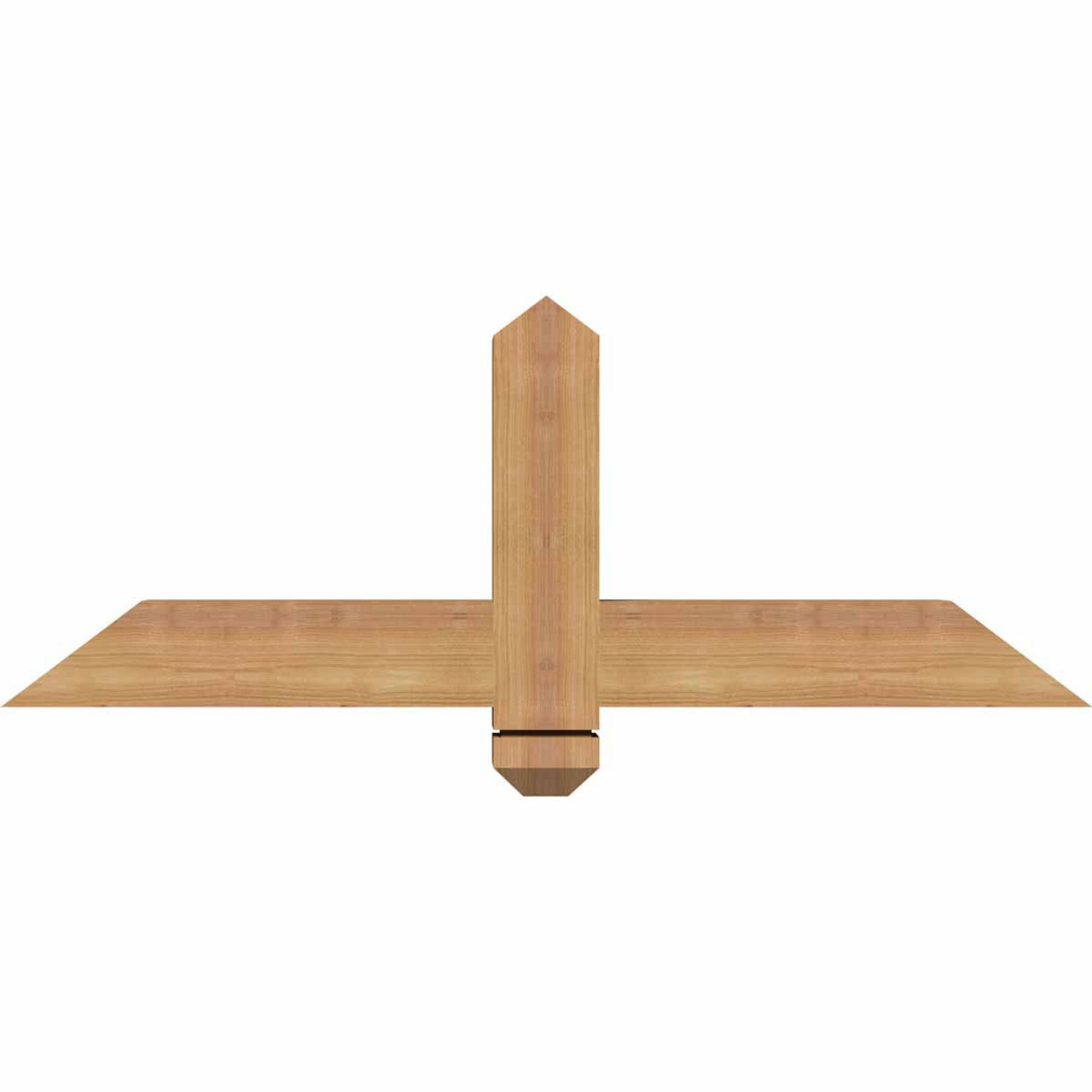 9/12 Pitch Eugene Smooth Timber Gable Bracket GBW036X13X0404EUG00SWR