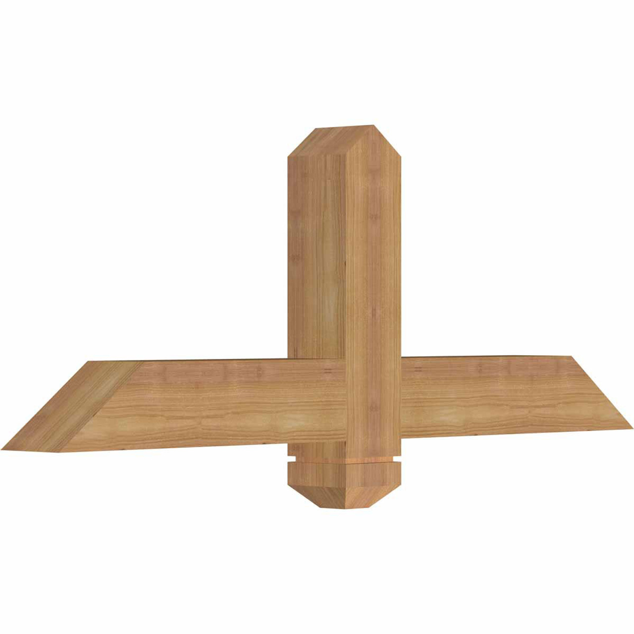 9/12 Pitch Eugene Smooth Timber Gable Bracket GBW036X13X0404EUG00SWR