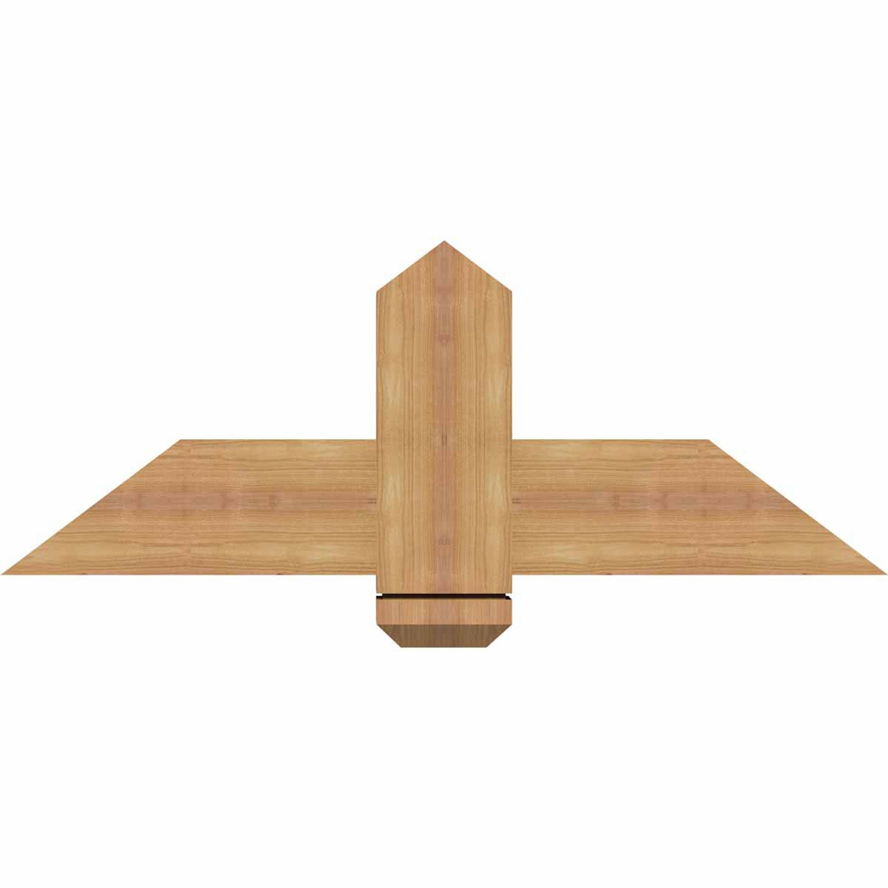 9/12 Pitch Eugene Smooth Timber Gable Bracket GBW036X13X0406EUG00SWR