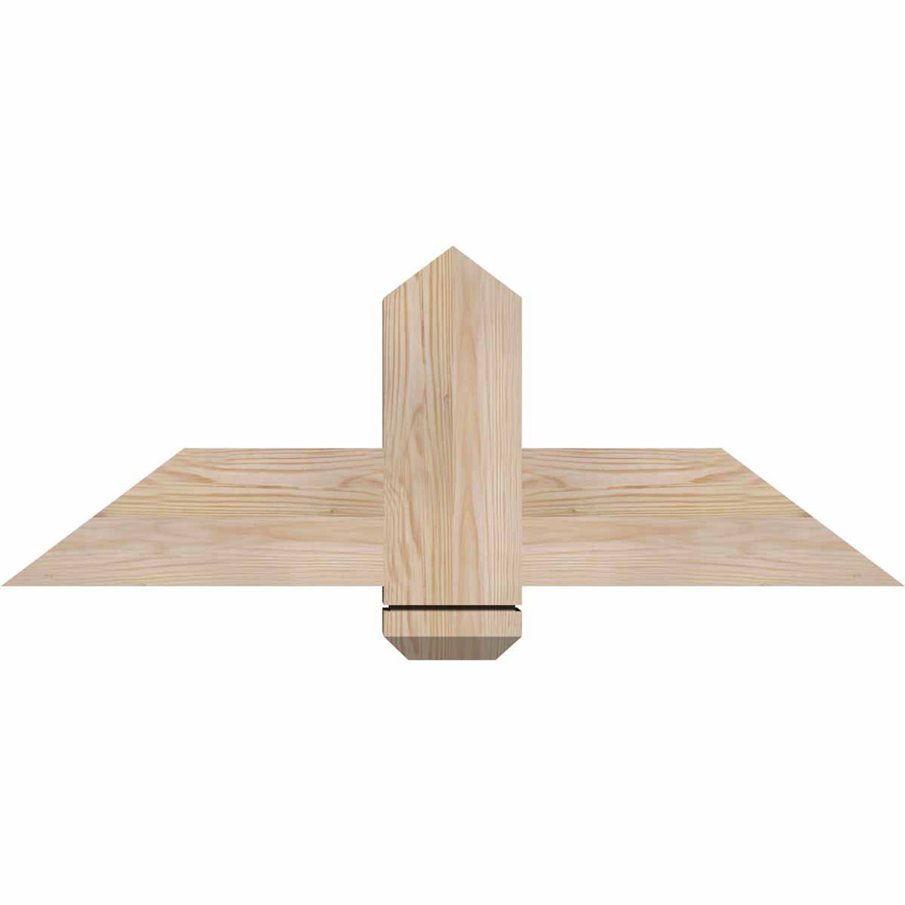 9/12 Pitch Eugene Smooth Timber Gable Bracket GBW036X13X0406EUG00SDF