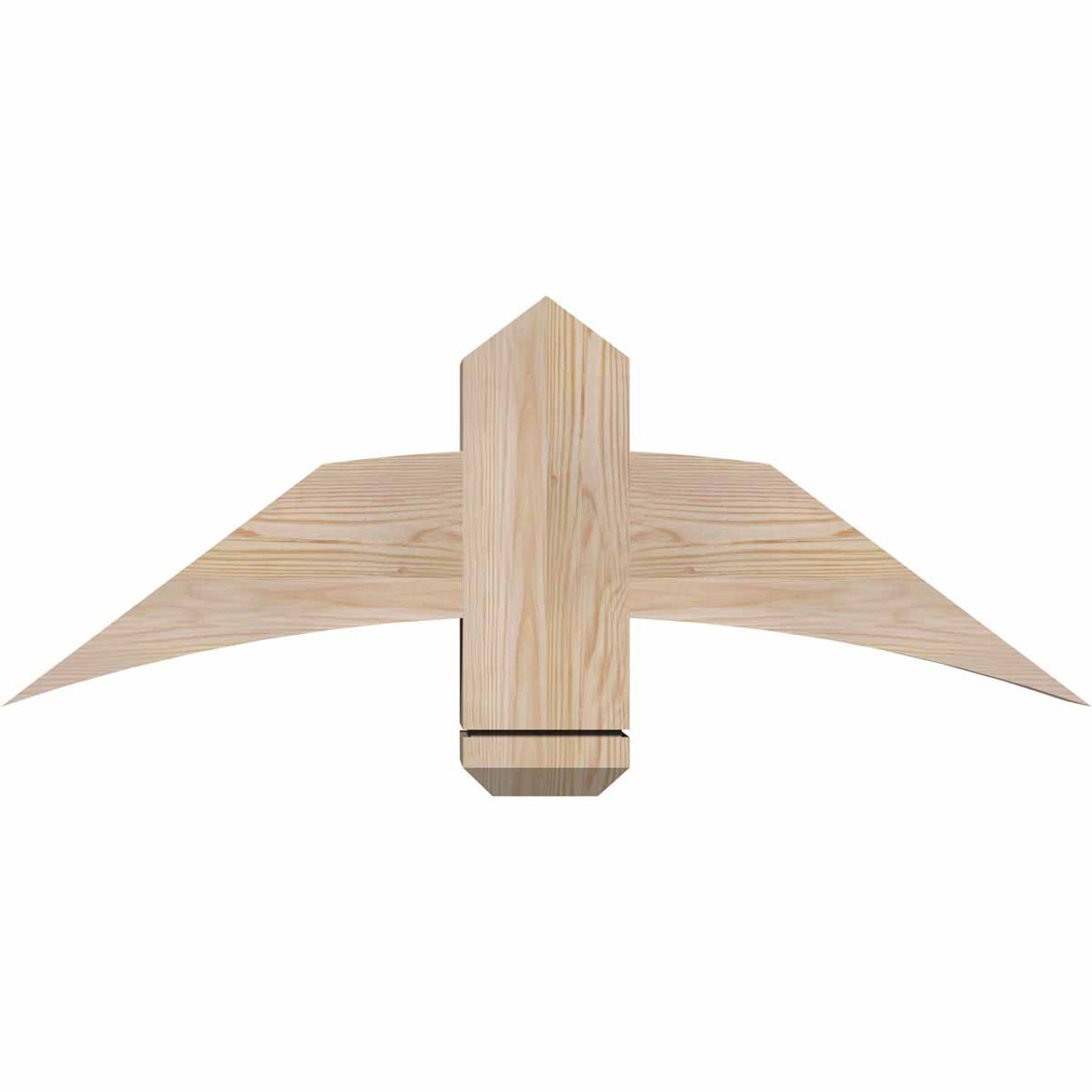 9/12 Pitch Bellingham Smooth Timber Gable Bracket GBW036X13X0606BEL00SDF