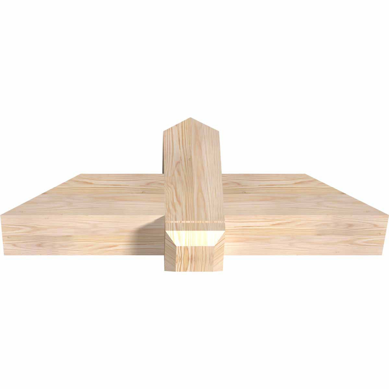 9/12 Pitch Eugene Smooth Timber Gable Bracket GBW036X13X0606EUG00SDF