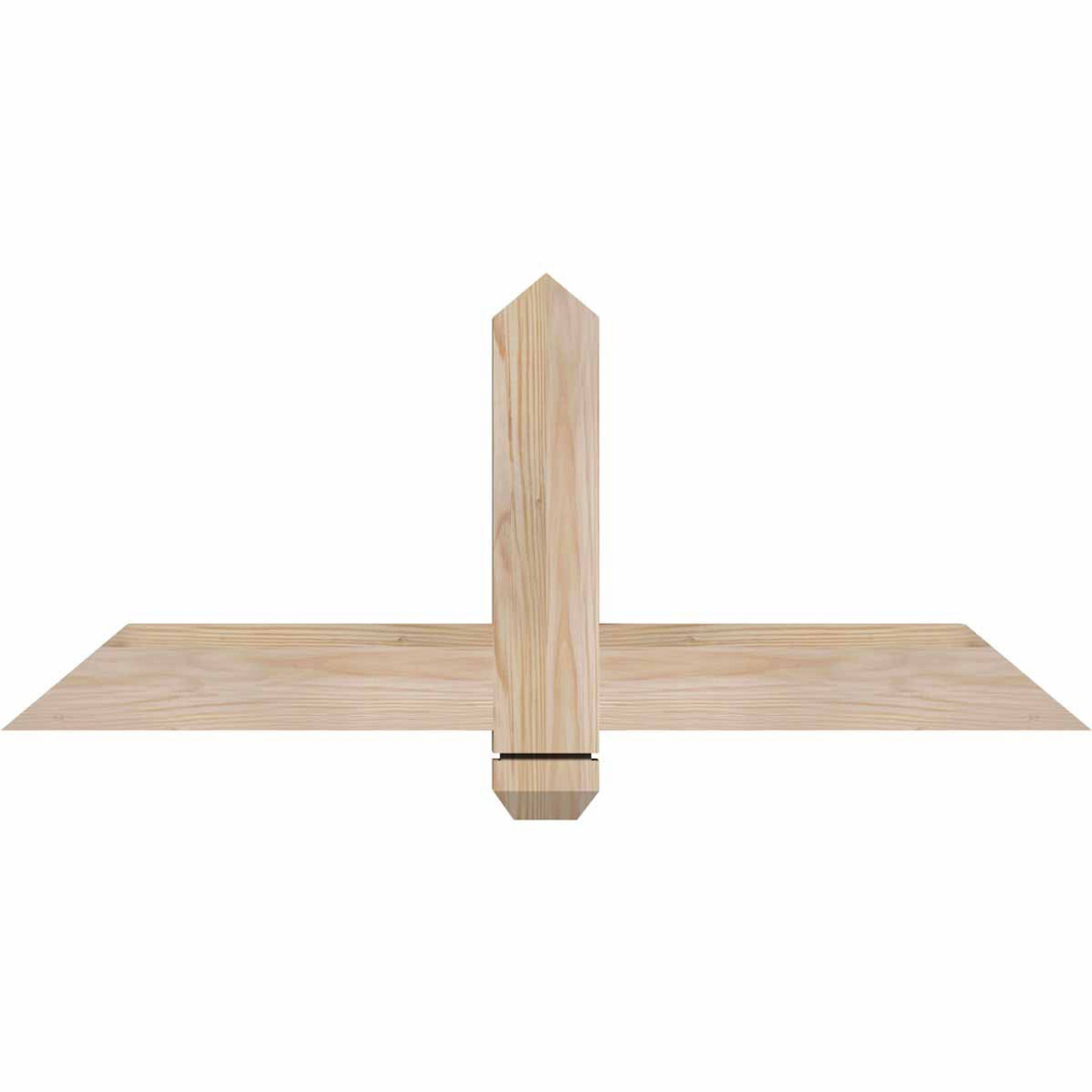 10/12 Pitch Eugene Smooth Timber Gable Bracket GBW036X15X0204EUG00SDF