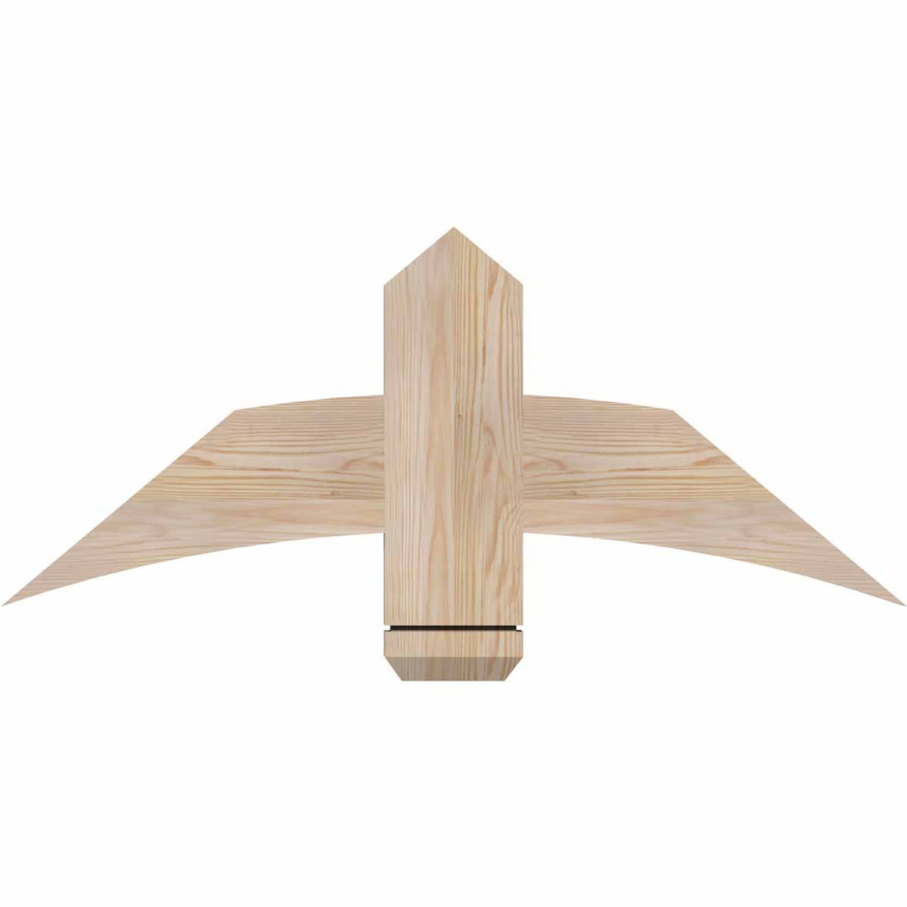 10/12 Pitch Bellingham Smooth Timber Gable Bracket GBW036X15X0206BEL00SDF