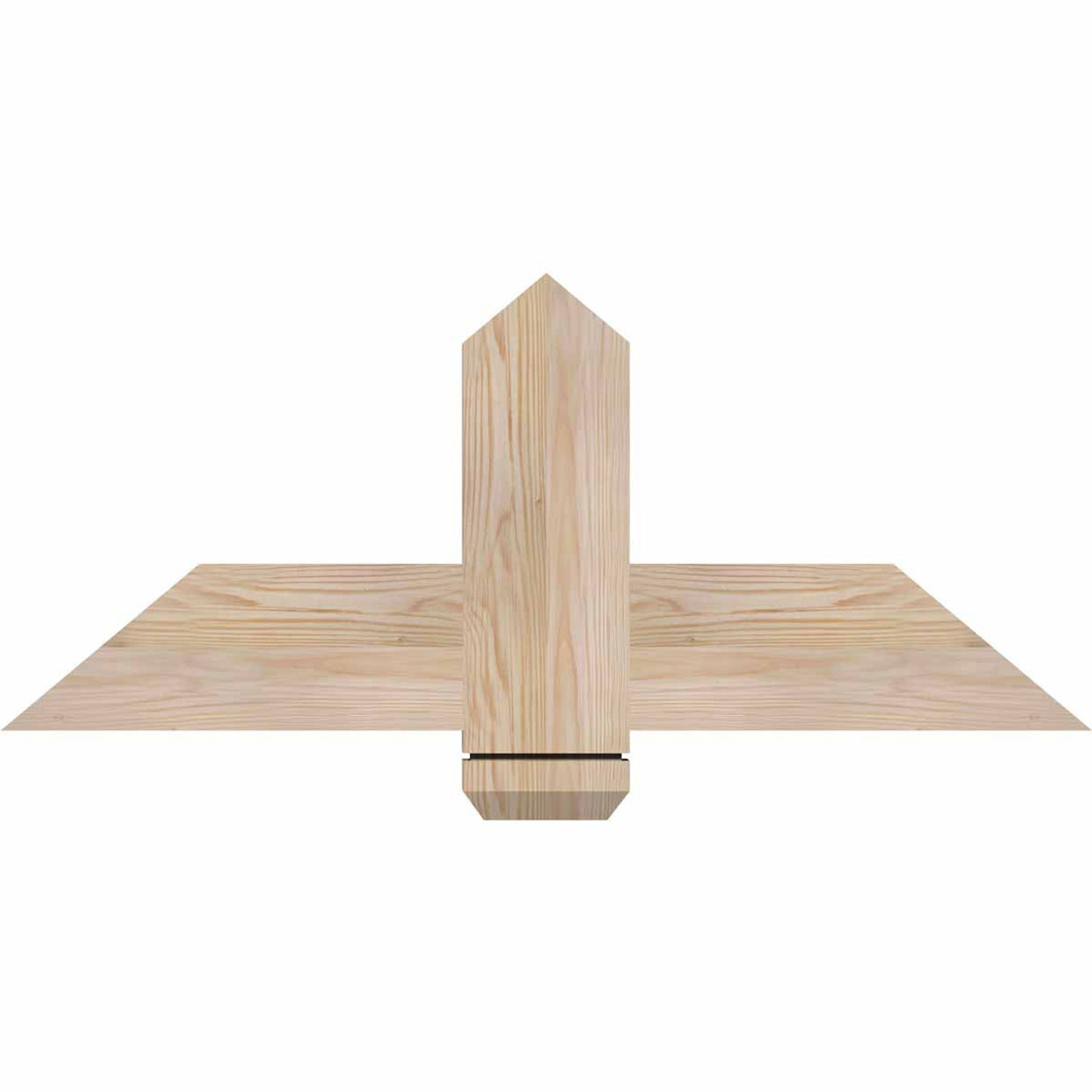 10/12 Pitch Eugene Smooth Timber Gable Bracket GBW036X15X0206EUG00SDF