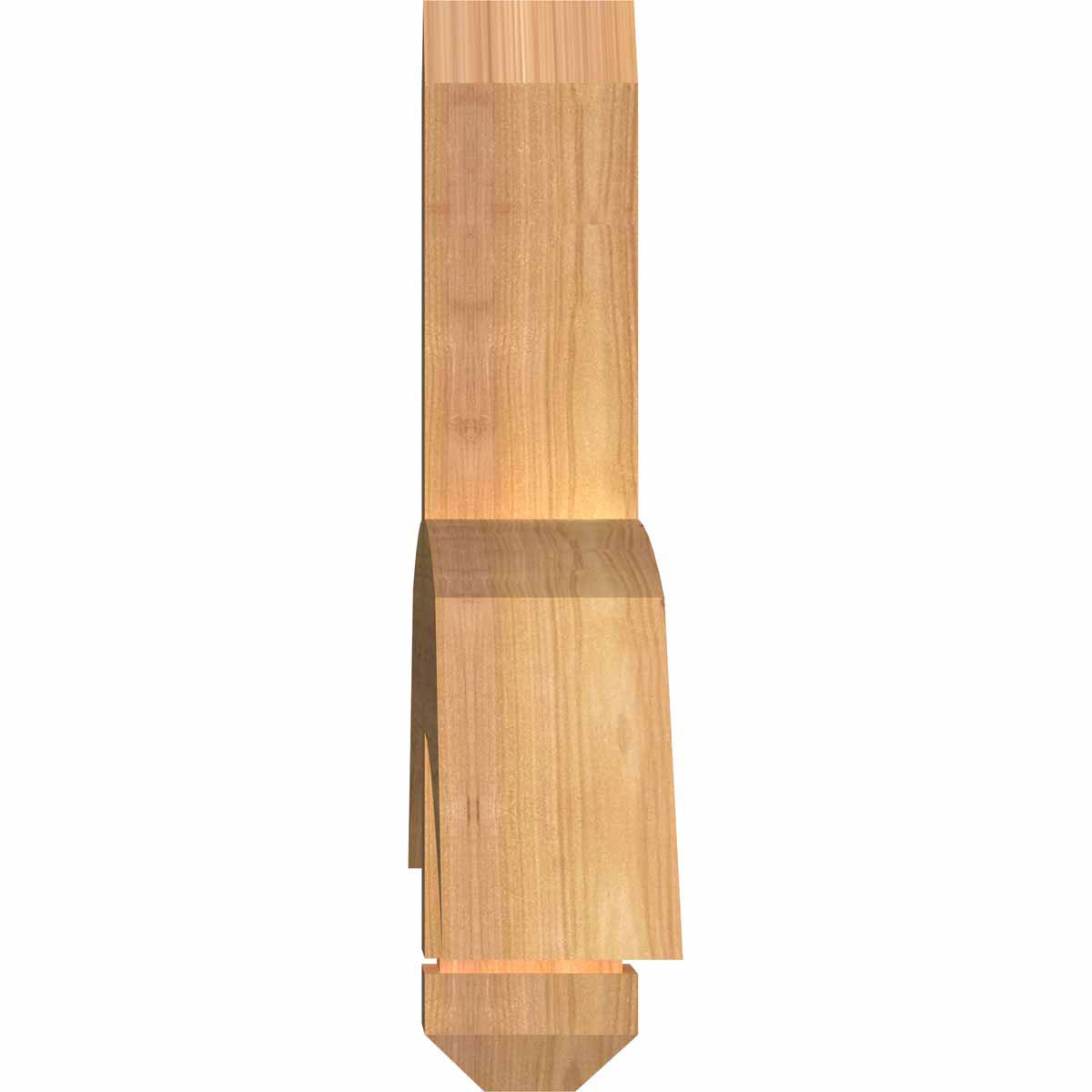 10/12 Pitch Bellingham Smooth Timber Gable Bracket GBW036X15X0404BEL00SWR