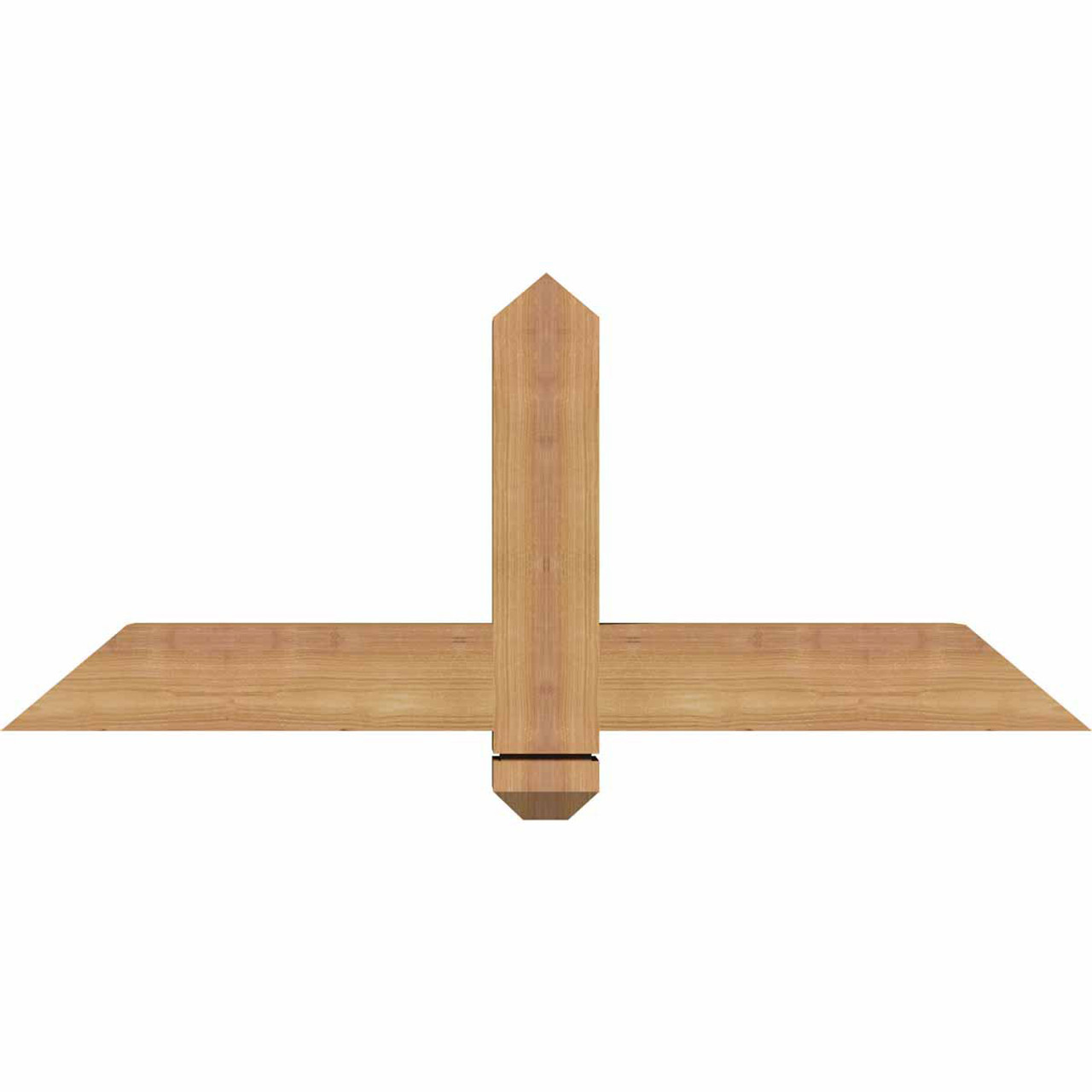 10/12 Pitch Eugene Smooth Timber Gable Bracket GBW036X15X0404EUG00SWR