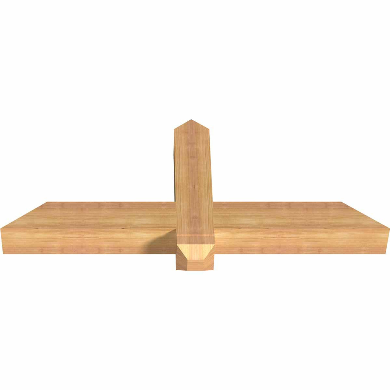 10/12 Pitch Eugene Smooth Timber Gable Bracket GBW036X15X0404EUG00SWR