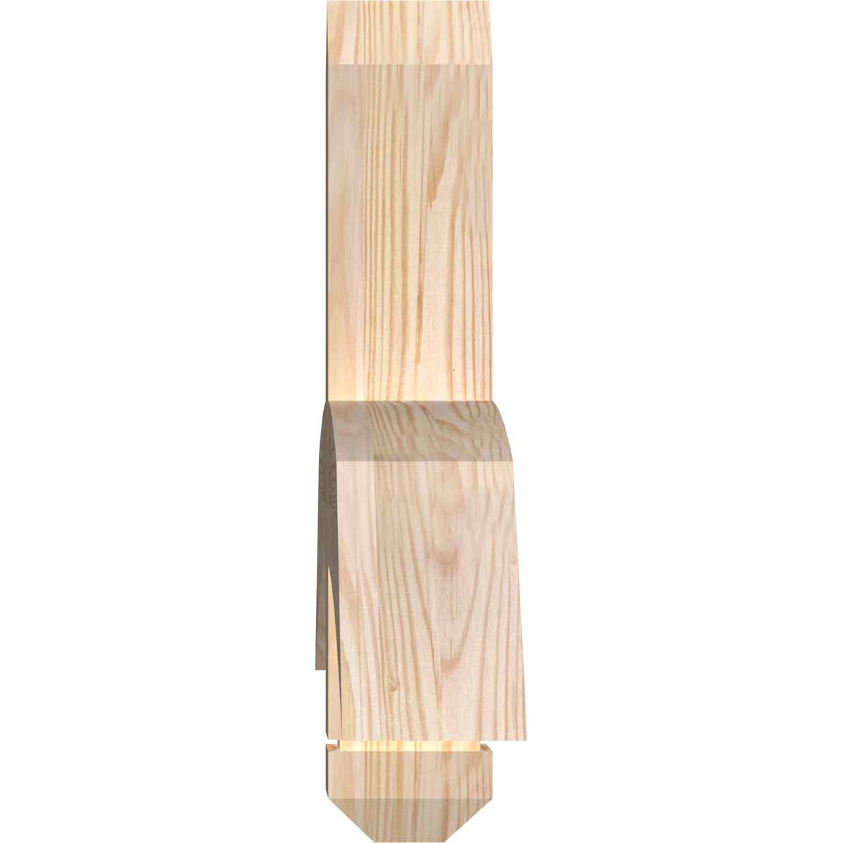 10/12 Pitch Bellingham Smooth Timber Gable Bracket GBW036X15X0404BEL00SDF