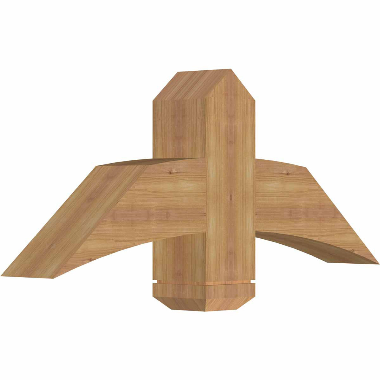 10/12 Pitch Bellingham Smooth Timber Gable Bracket GBW036X15X0606BEL00SWR