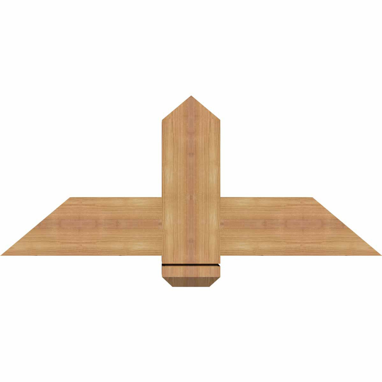 10/12 Pitch Eugene Smooth Timber Gable Bracket GBW036X15X0606EUG00SWR