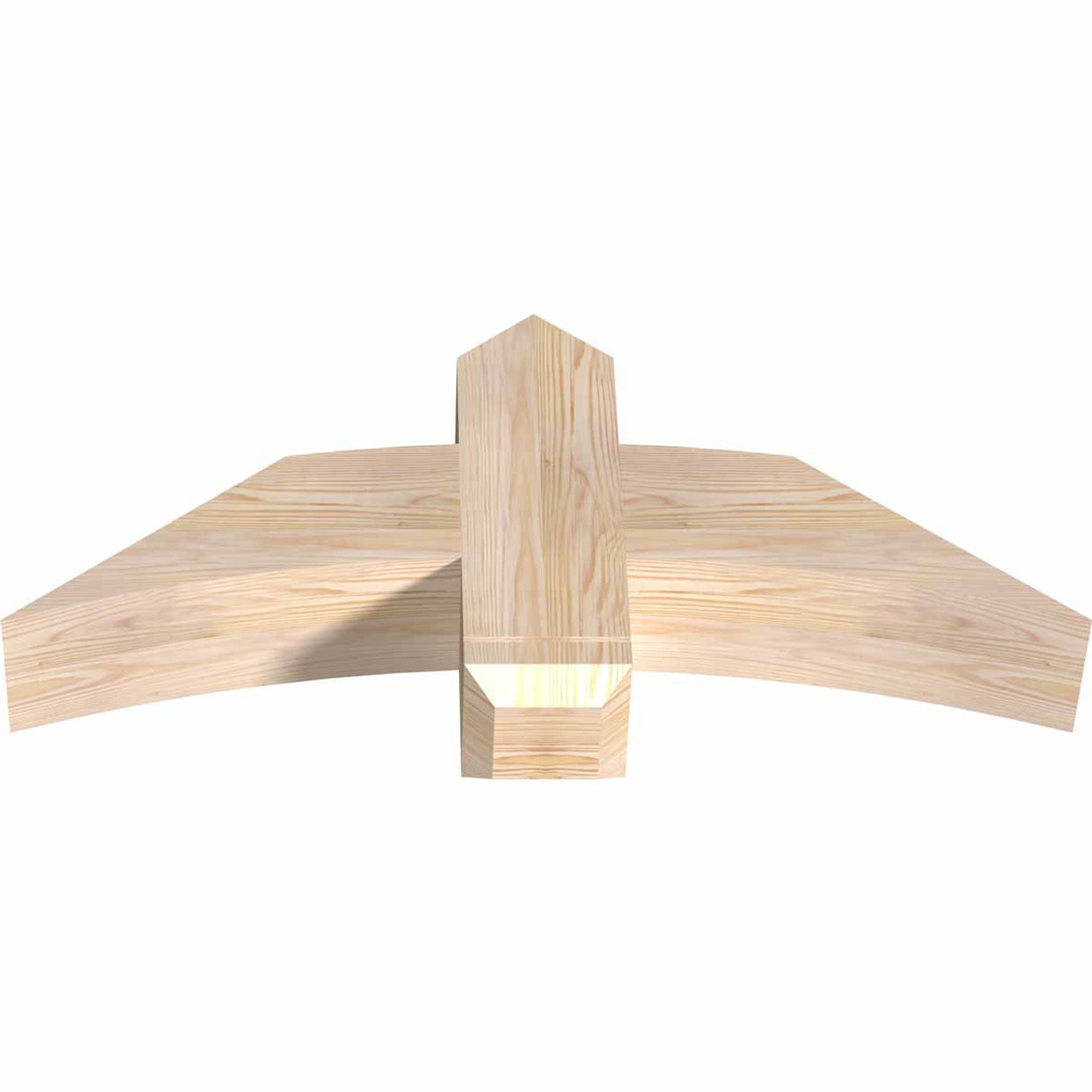 10/12 Pitch Bellingham Smooth Timber Gable Bracket GBW036X15X0606BEL00SDF