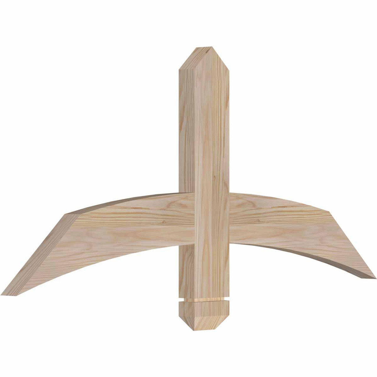 11/12 Pitch Bellingham Smooth Timber Gable Bracket GBW036X16X0204BEL00SDF