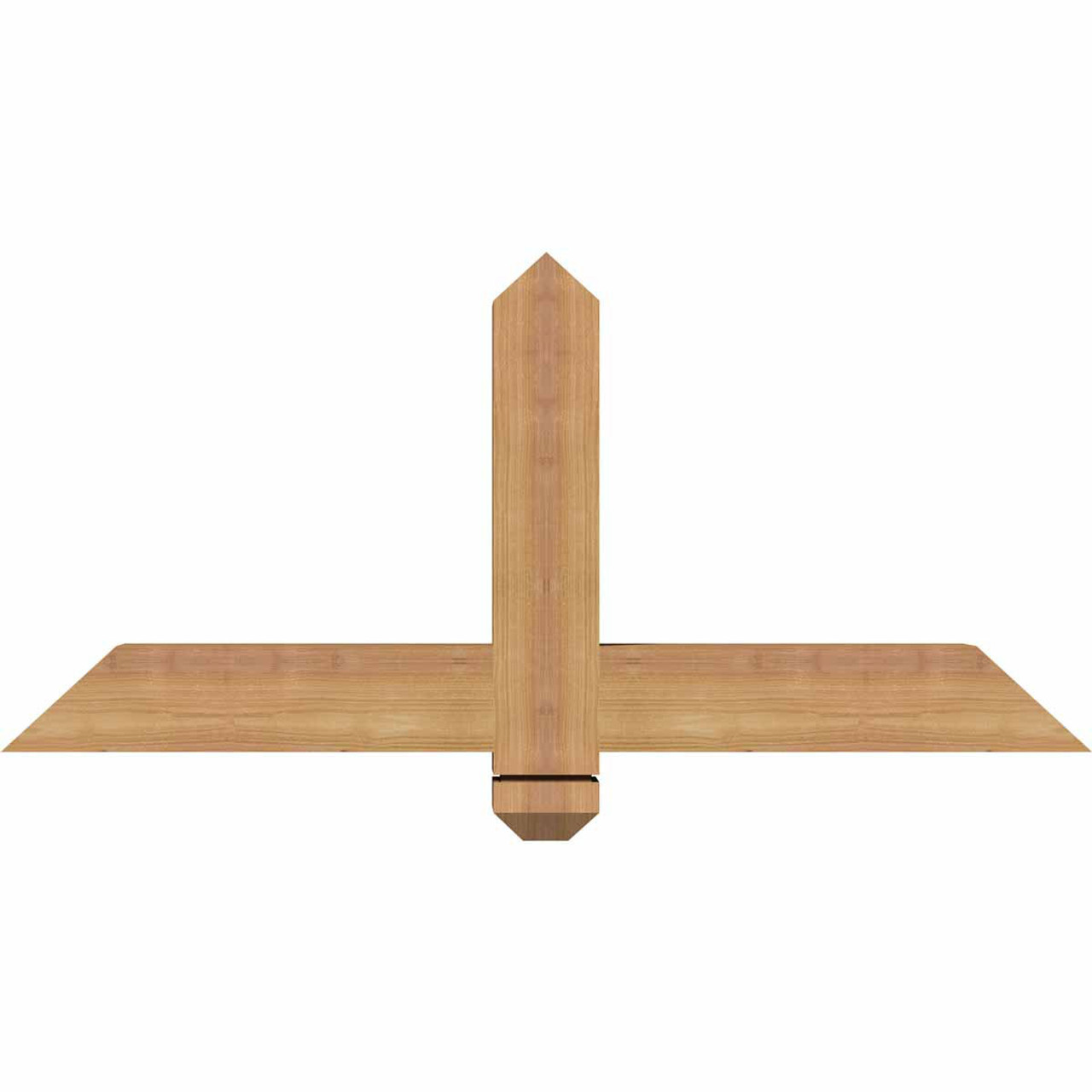 11/12 Pitch Eugene Smooth Timber Gable Bracket GBW036X16X0404EUG00SWR