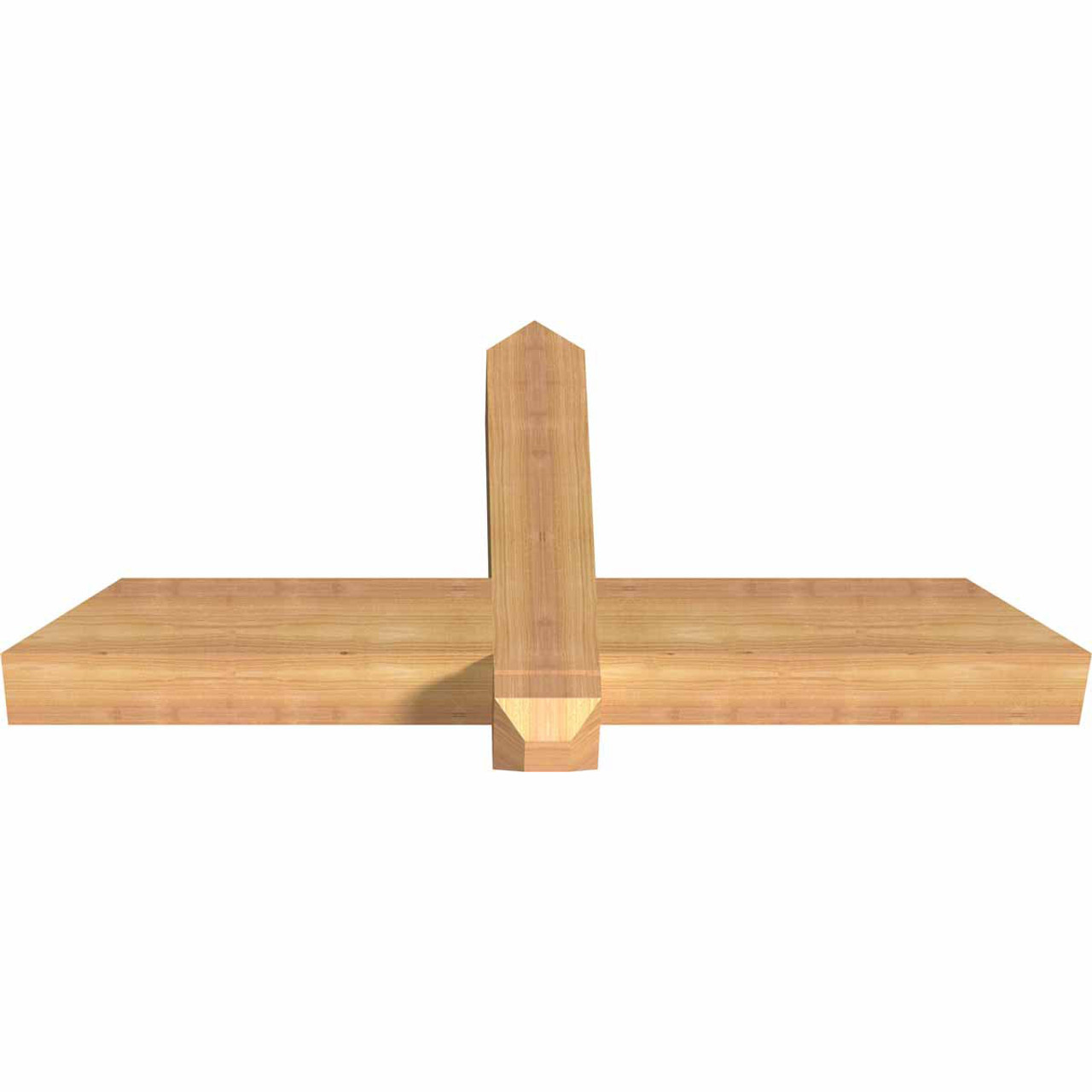 11/12 Pitch Eugene Smooth Timber Gable Bracket GBW036X16X0404EUG00SWR