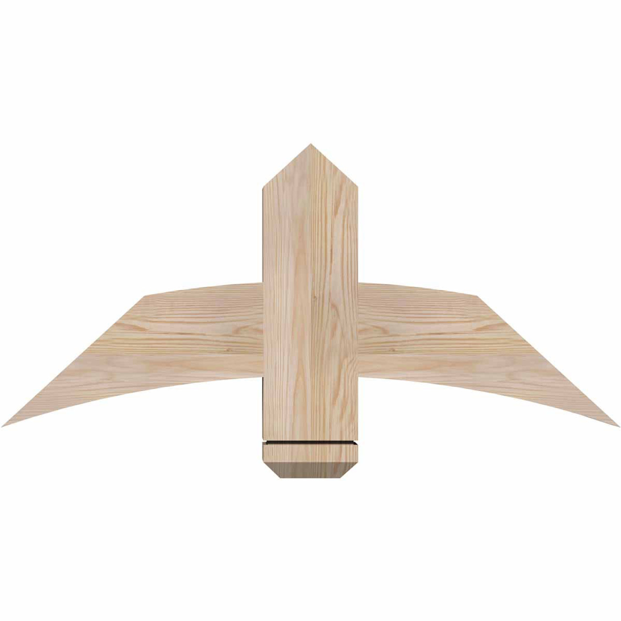 11/12 Pitch Bellingham Smooth Timber Gable Bracket GBW036X16X0406BEL00SDF