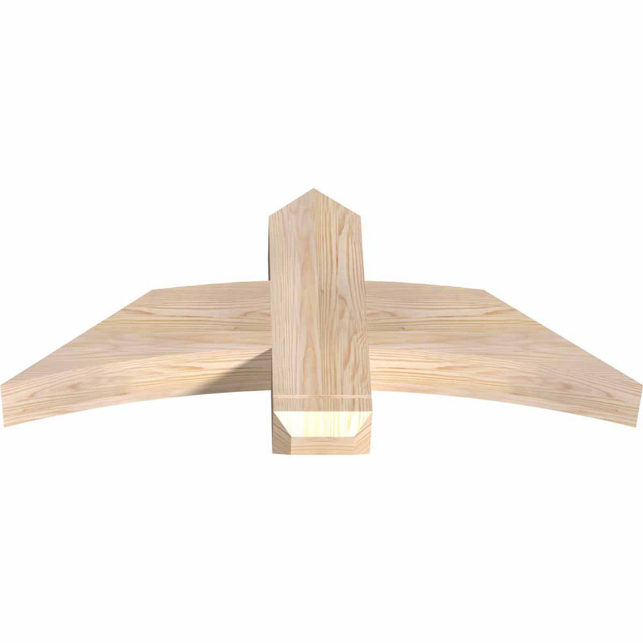 11/12 Pitch Bellingham Smooth Timber Gable Bracket GBW036X16X0406BEL00SDF