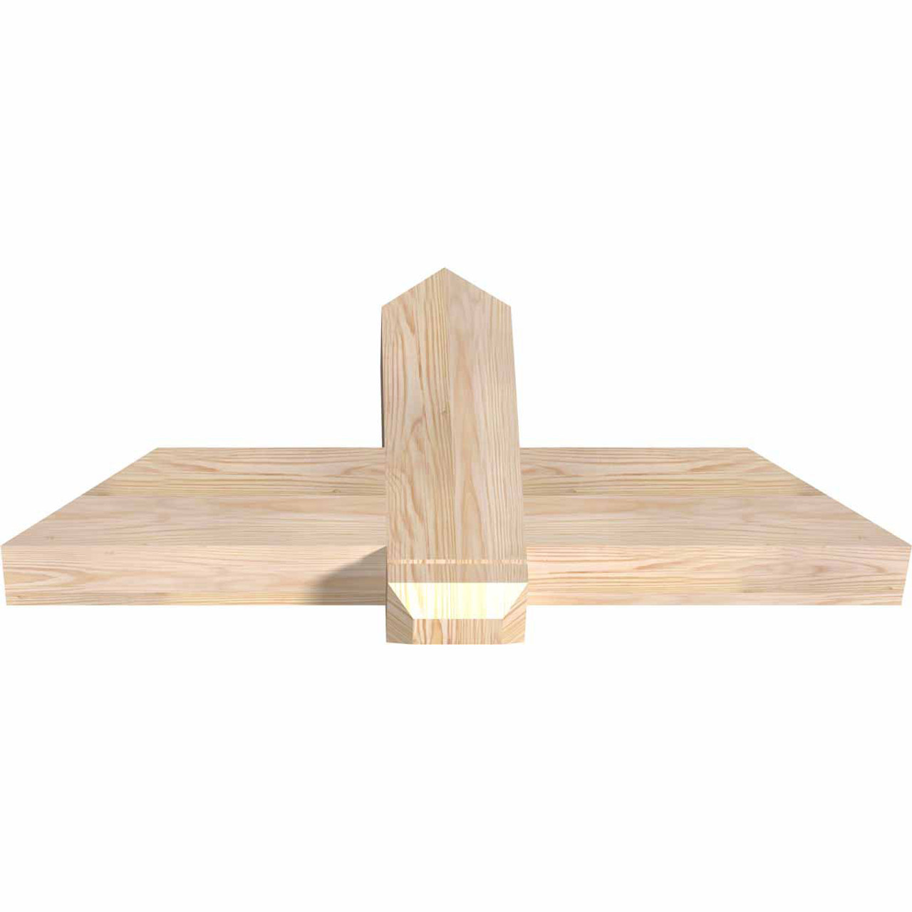 11/12 Pitch Eugene Smooth Timber Gable Bracket GBW036X16X0406EUG00SDF