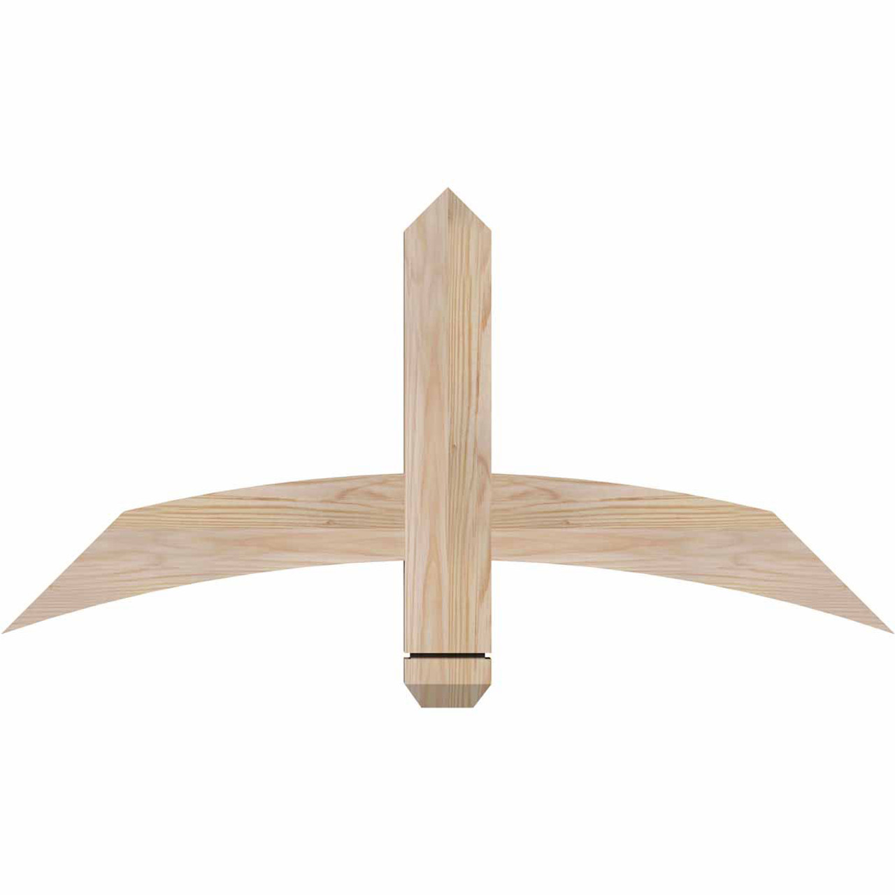 12/12 Pitch Bellingham Smooth Timber Gable Bracket GBW036X18X0204BEL00SDF